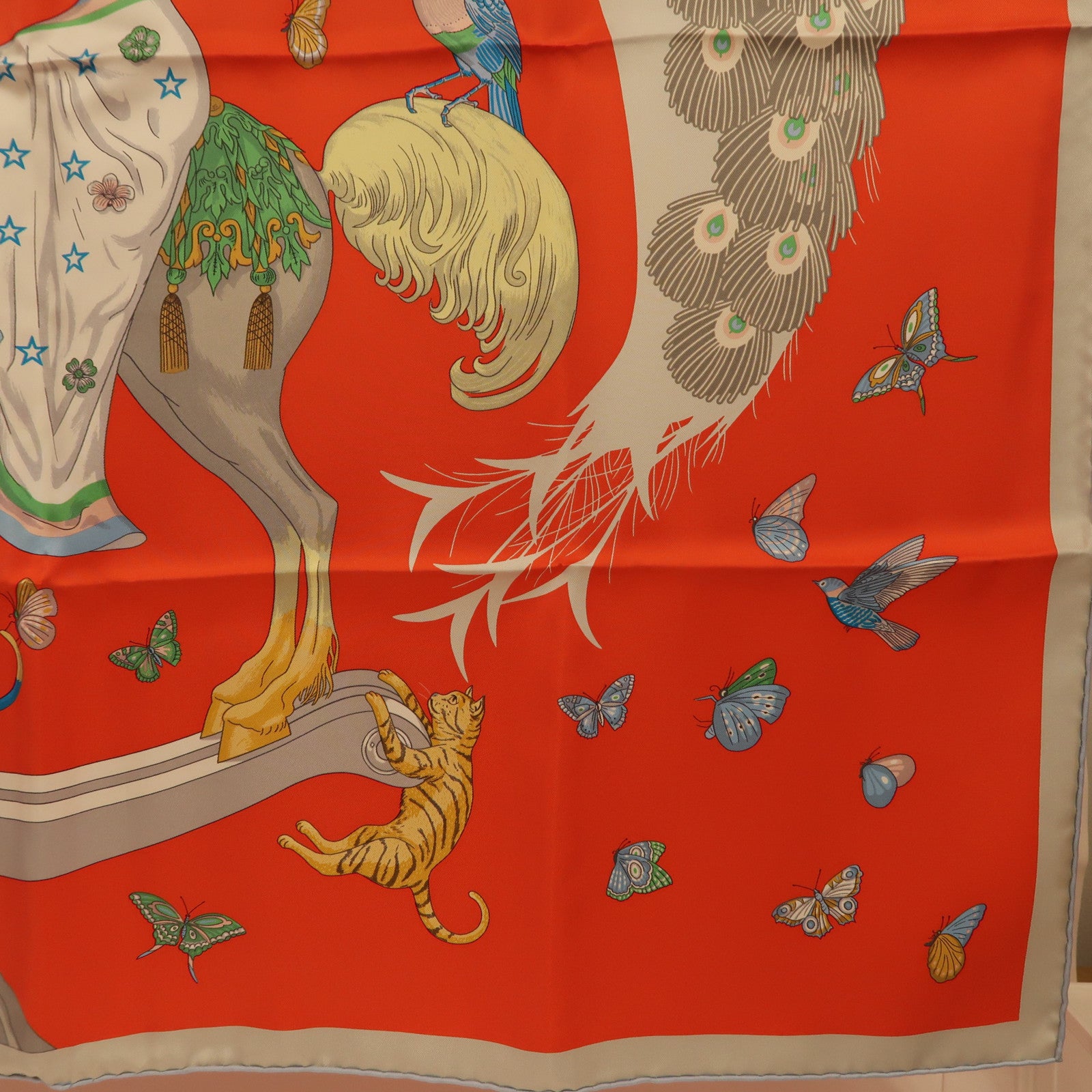 HERMES 絲質Scarf 90x90絲巾
