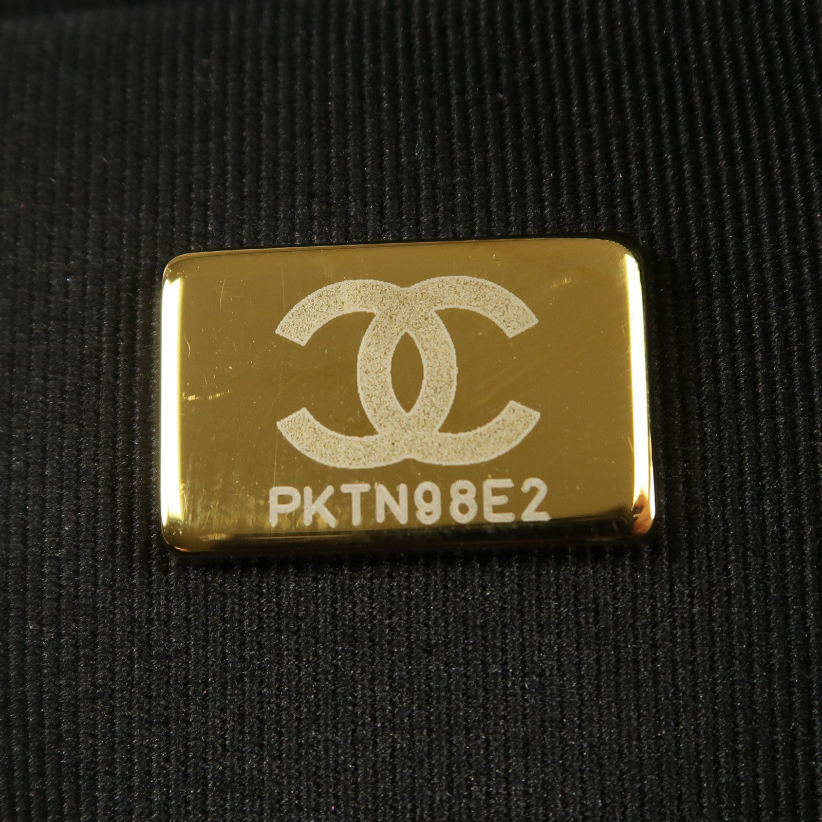 CHANEL 羊皮皮革Shoulder Bag金扣鏈帶手挽肩背兩用袋