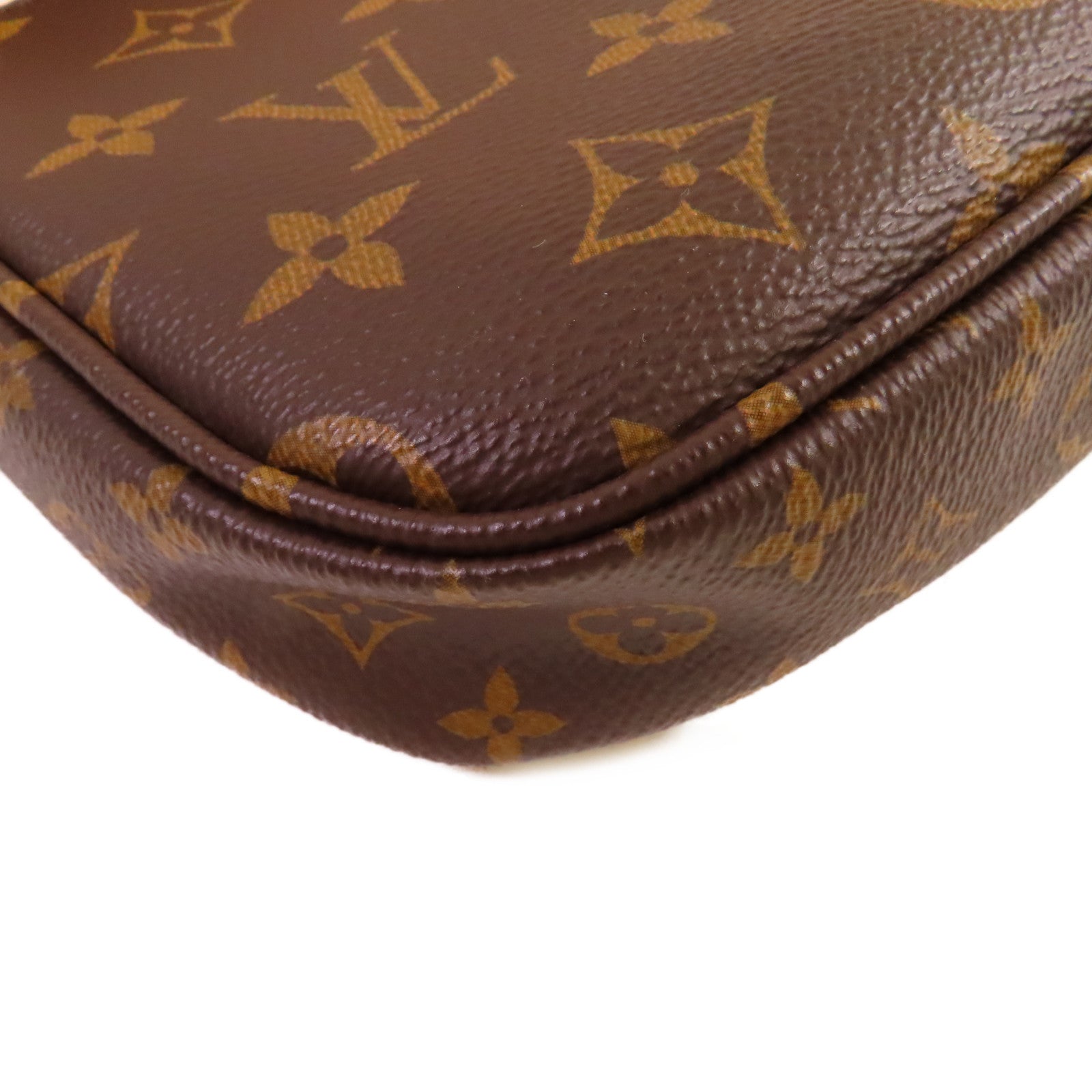 LOUIS VUITTON Monogram Multi Pochette Accessoires Shoulder Bag金扣肩背袋啡色
