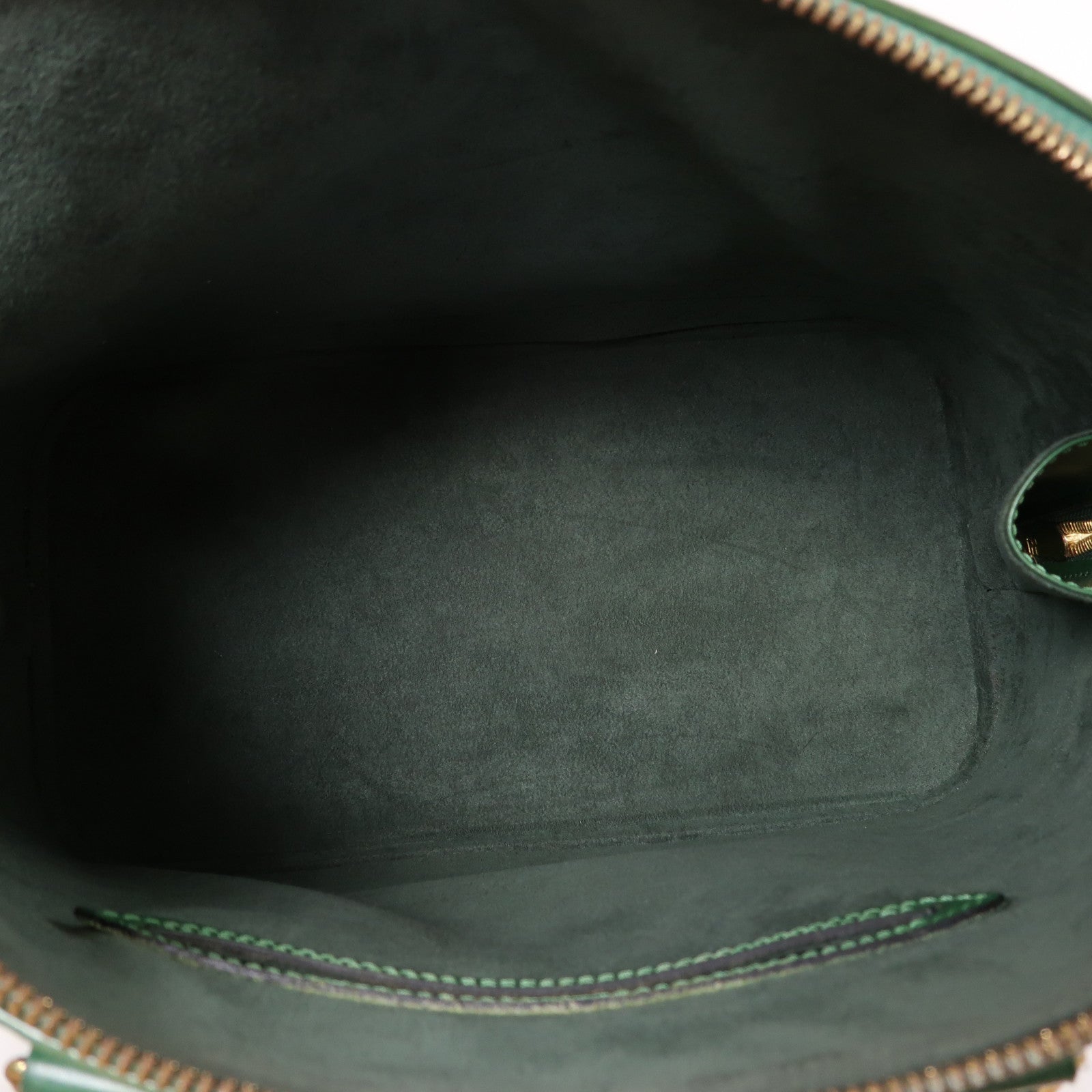LOUIS VUITTON 【激減優惠】Epi Alma金扣手挽袋綠色