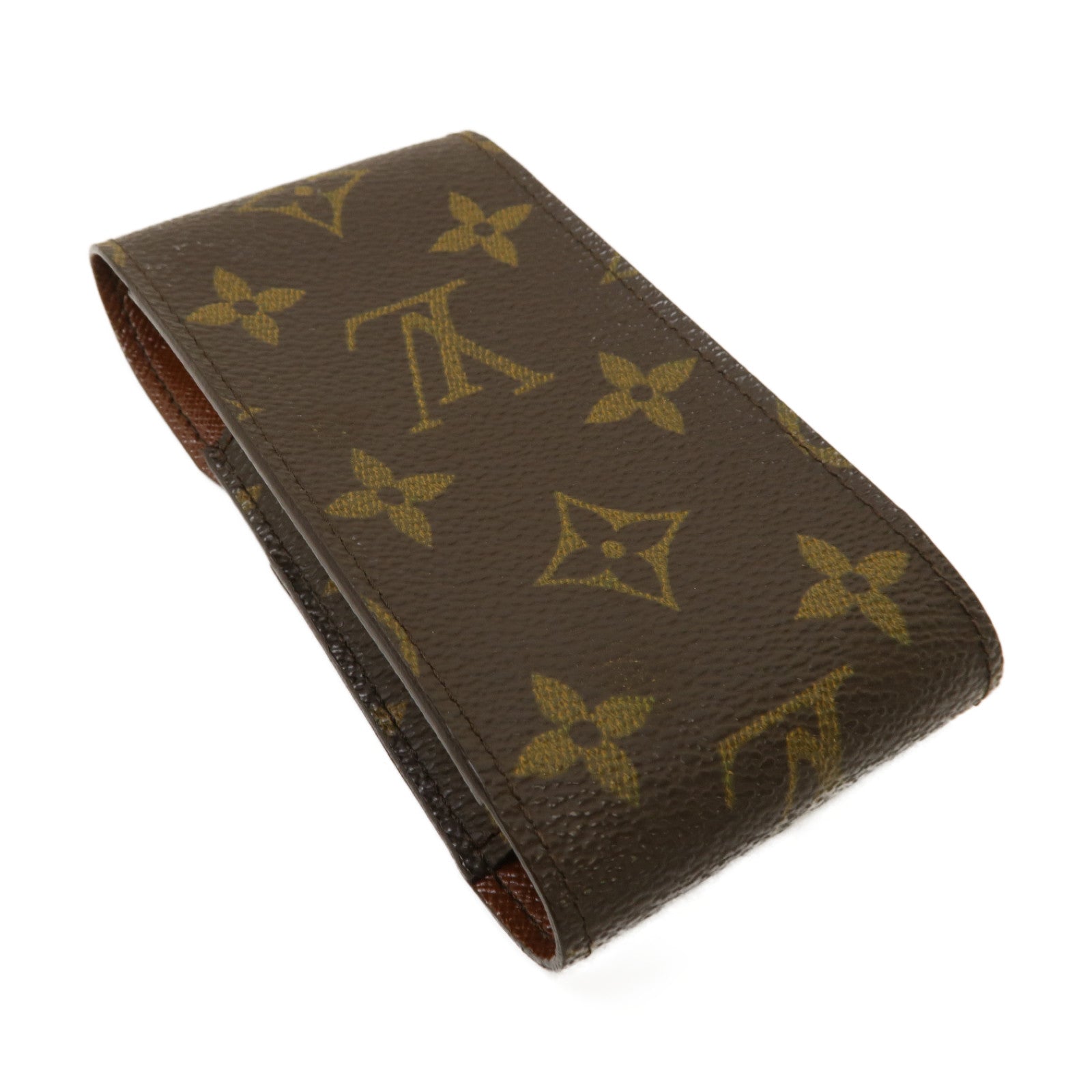LOUIS VUITTON Monogram Etui Cigarettes Case煙盒啡色