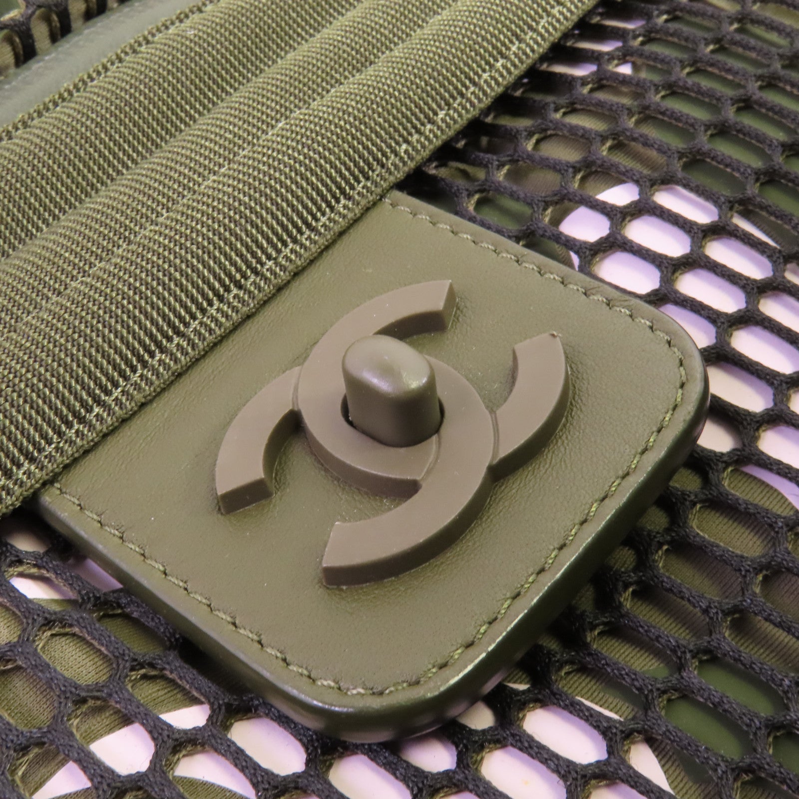 CHANEL 尼龍Tote Bag肩背袋