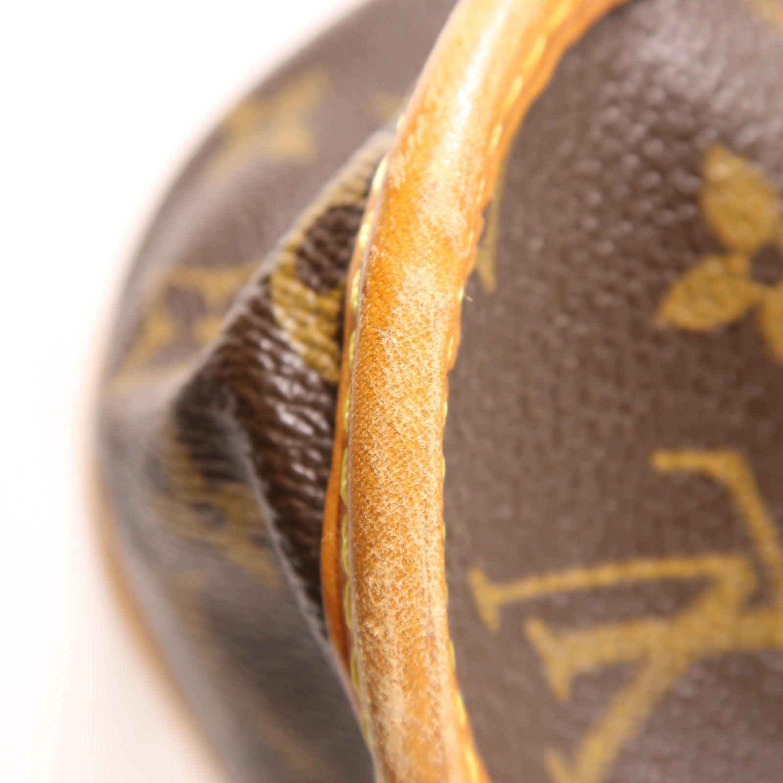 LOUIS VUITTON Monogram Bosphore金扣肩背袋棕色