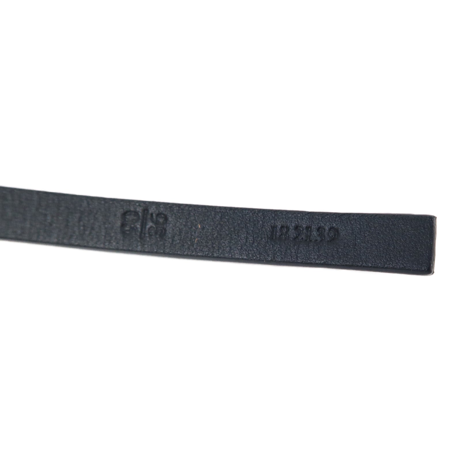 LOEWE 牛皮皮革Belt(90cm)金扣皮帶啡色