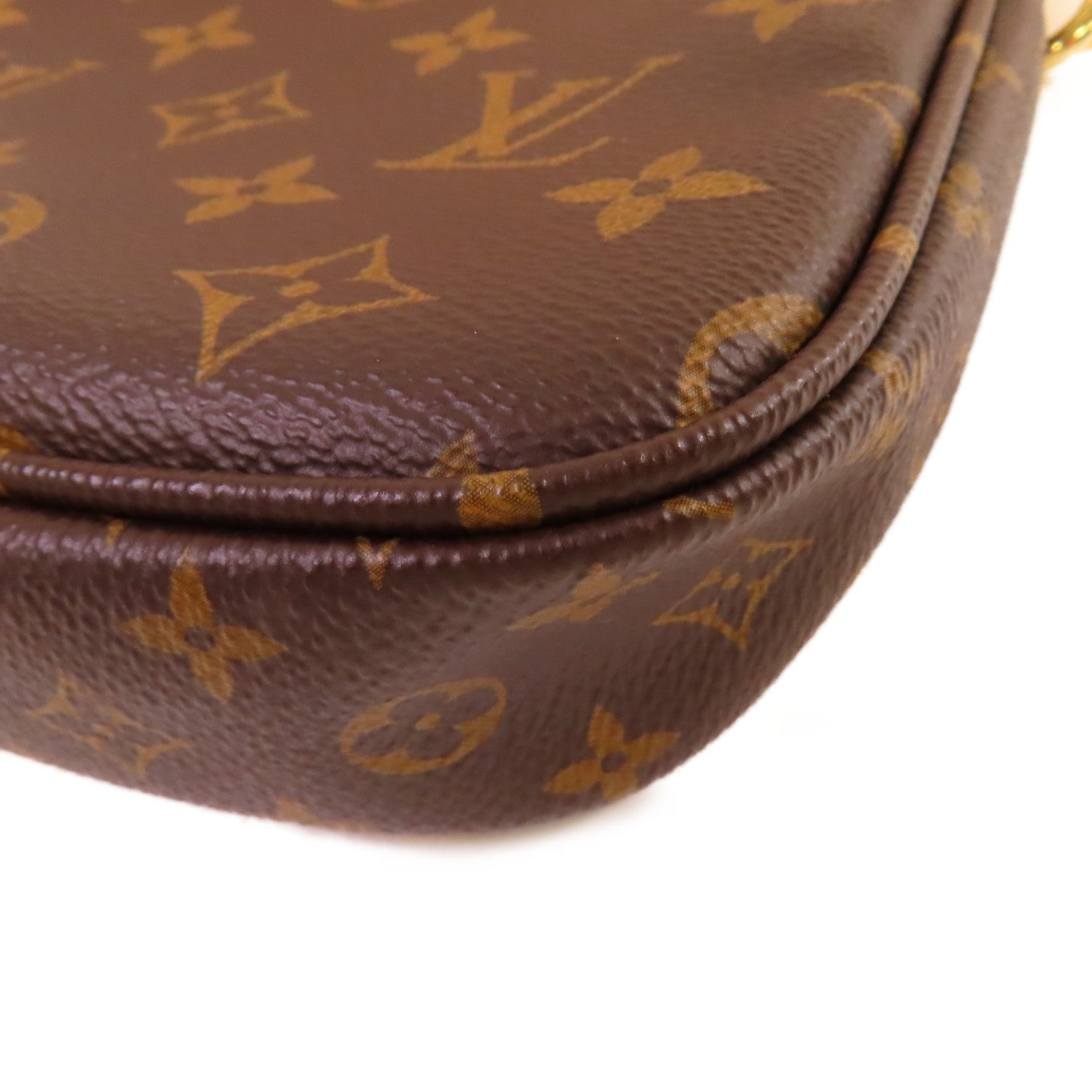 LOUIS VUITTON Monogram Multi Pochette Accessoires Shoulder Bag金扣肩背袋啡色