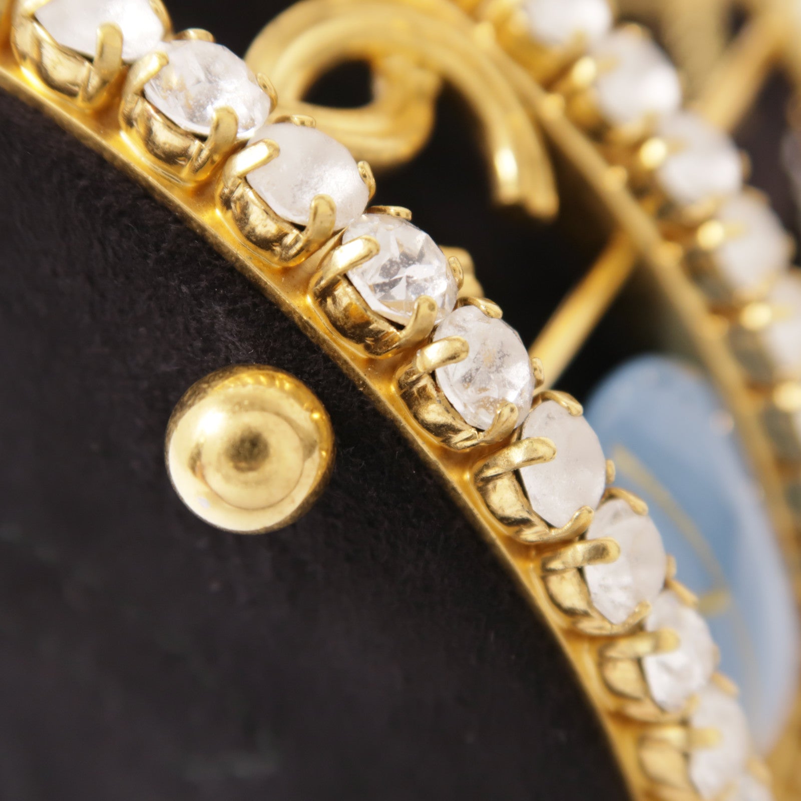 CHANEL 鍍金Bird Cage Chain Hand Bag手挽袋