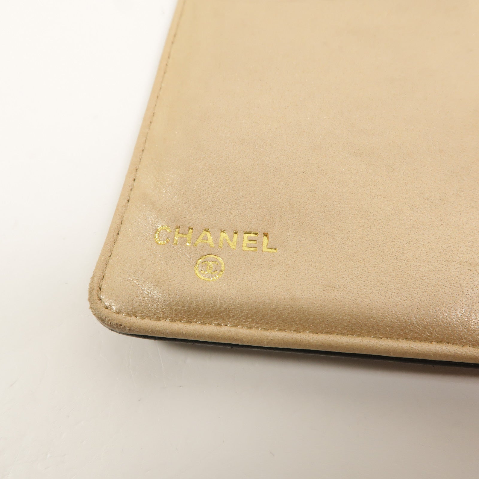 CHANEL 【激減優惠】羊皮皮革Camellia Embossed Long Wallet長錢包