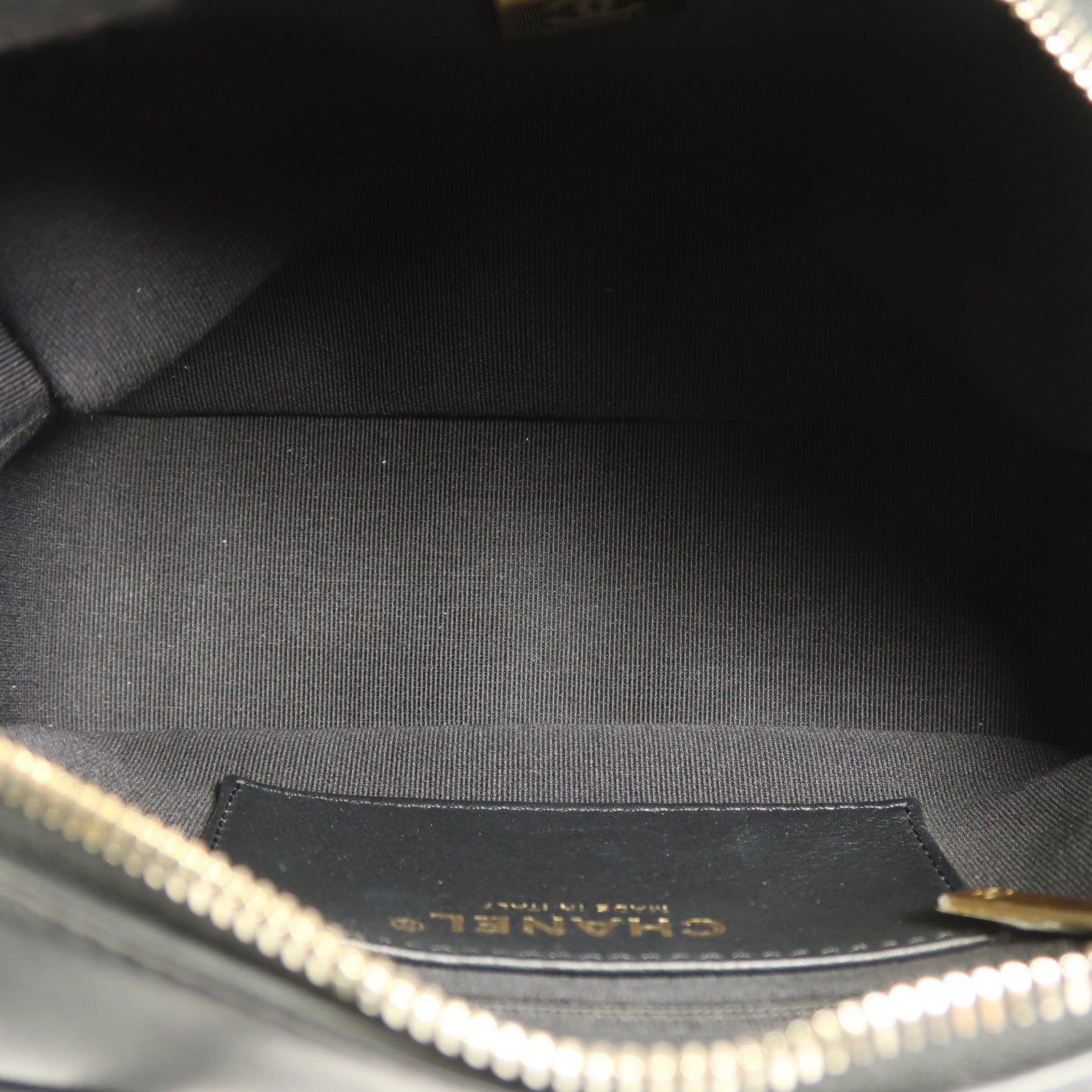 CHANEL 羊皮皮革Shoulder Bag金扣鏈帶手挽肩背兩用袋