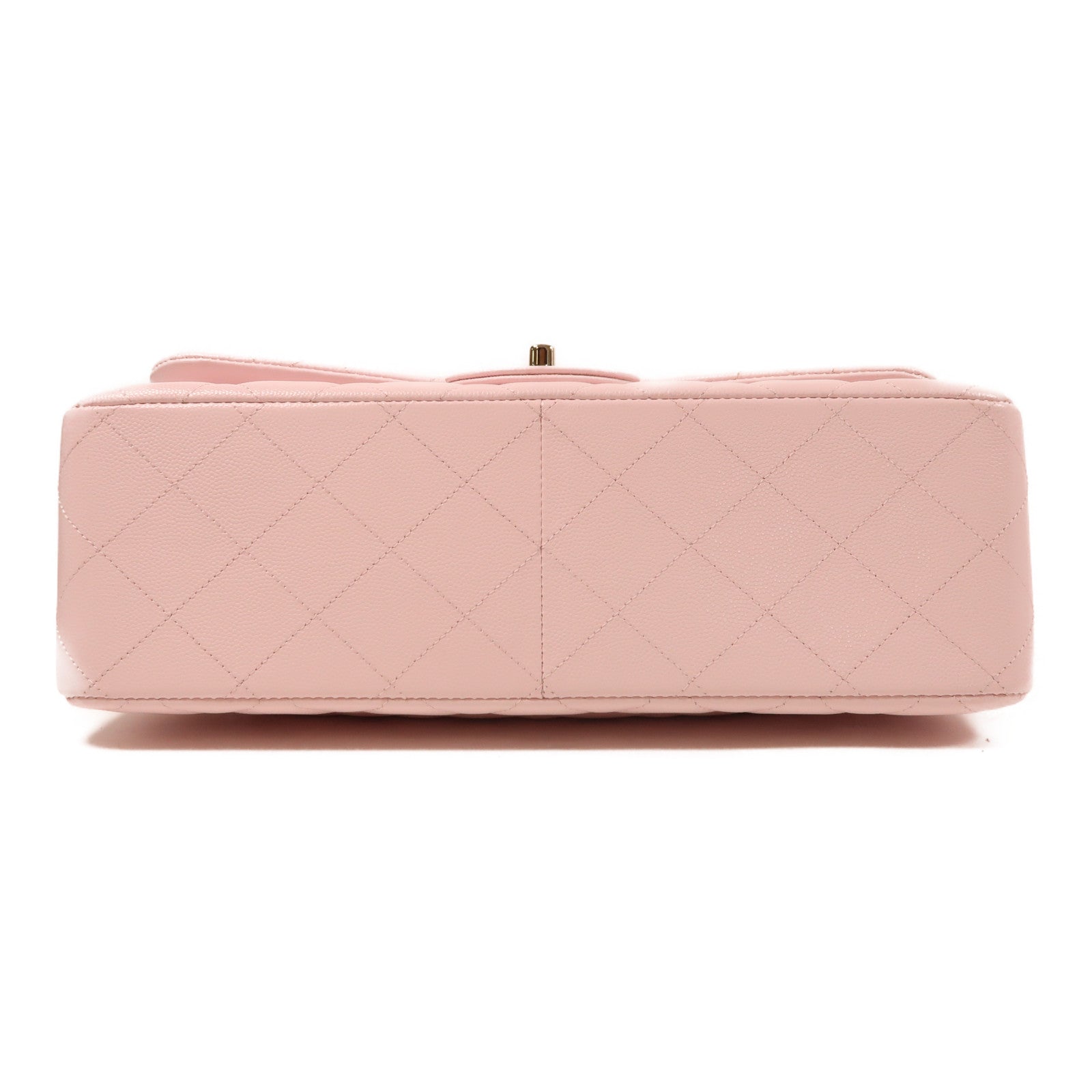 CHANEL 牛皮皮革Large Classic金扣鏈帶肩背袋
