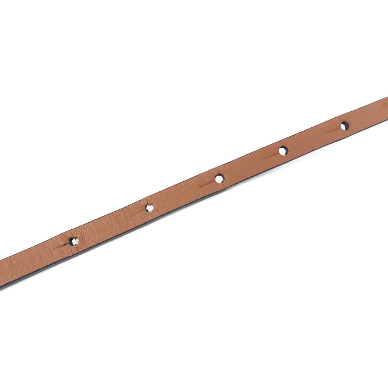 LOEWE 牛皮皮革Belt(90cm)金扣皮帶啡色