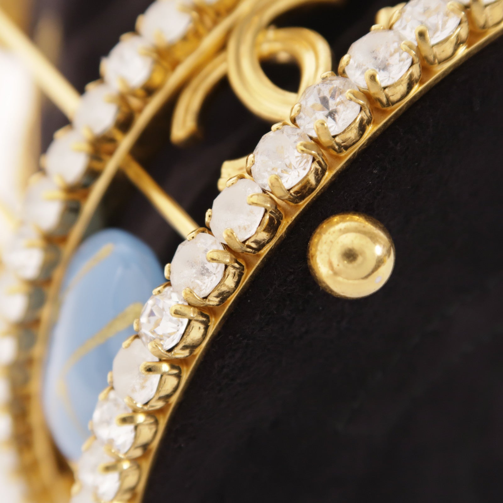 CHANEL 鍍金Bird Cage Chain Hand Bag手挽袋