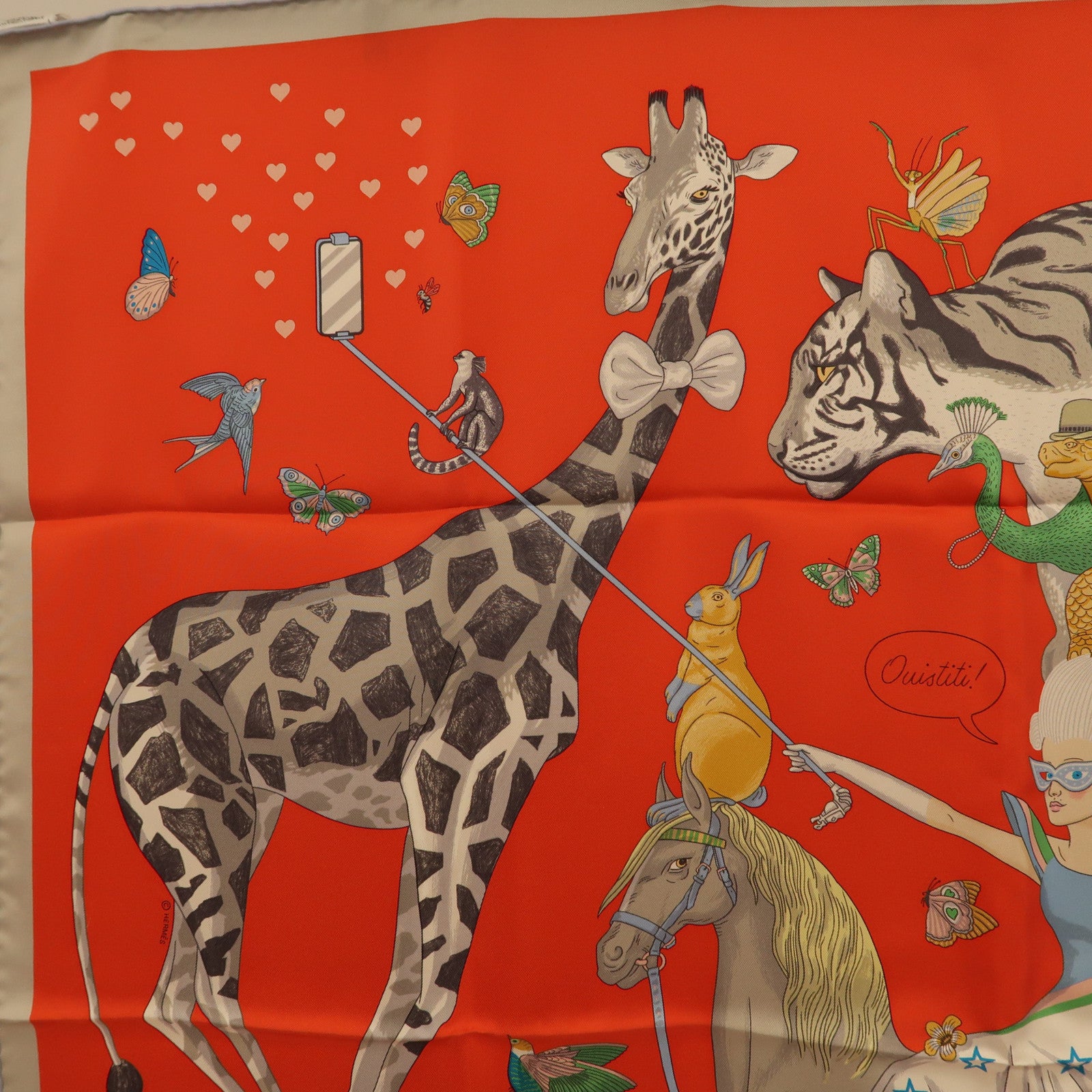 HERMES 絲質Scarf 90x90絲巾