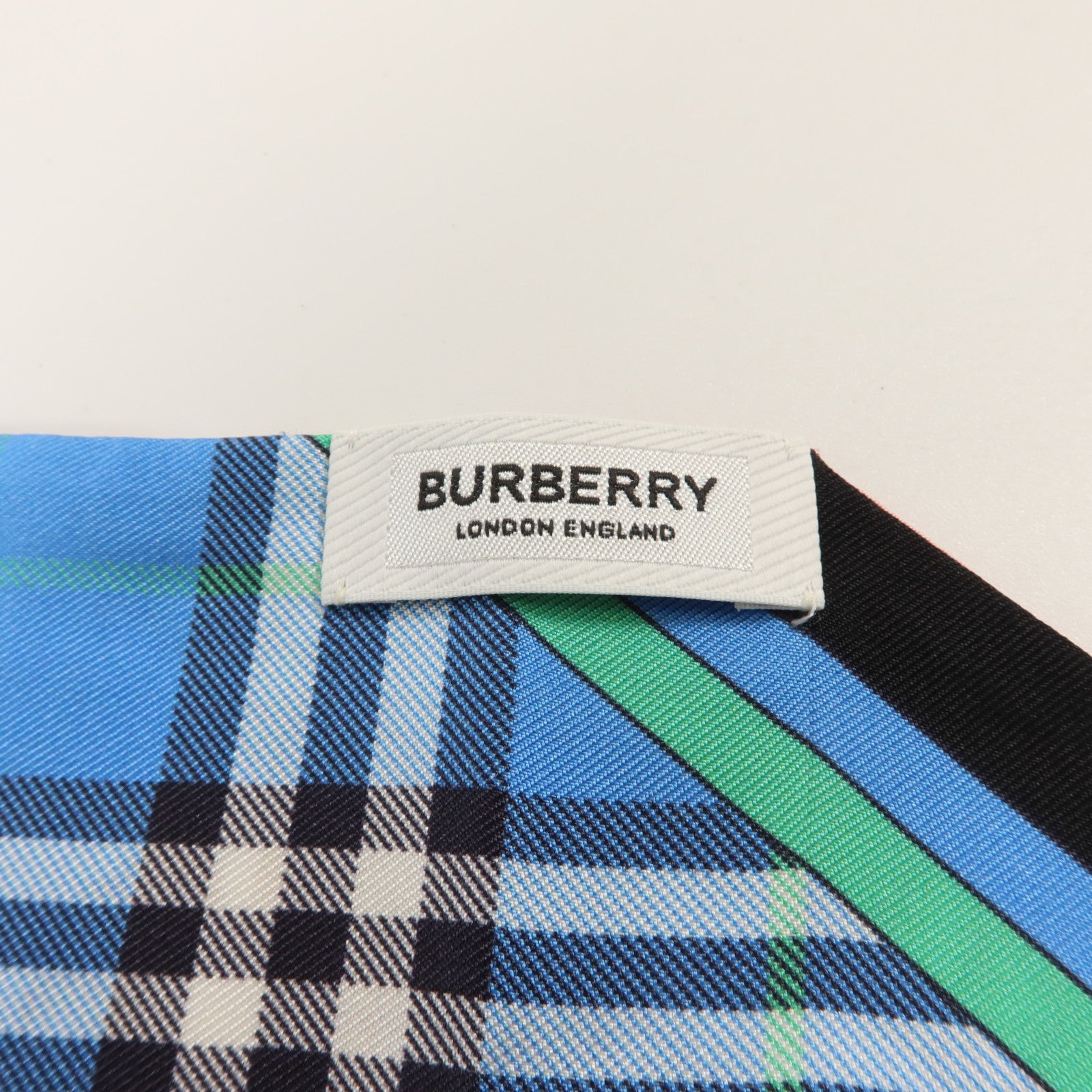BURBERRY 絲質Bandana Scarf絲巾
