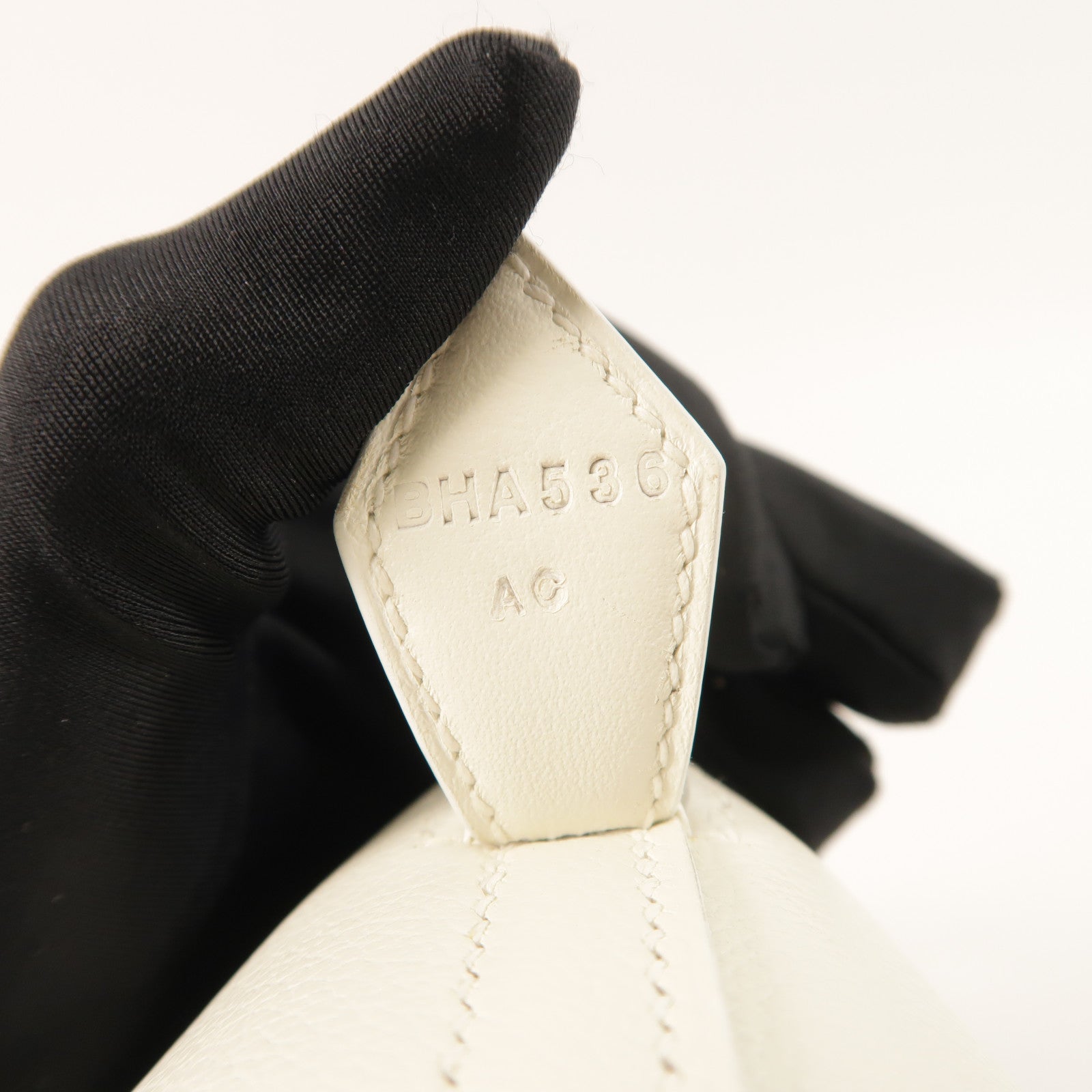 HERMES Evercolor皮革Bolide 1923手挽肩背兩用袋Blanc/Lime