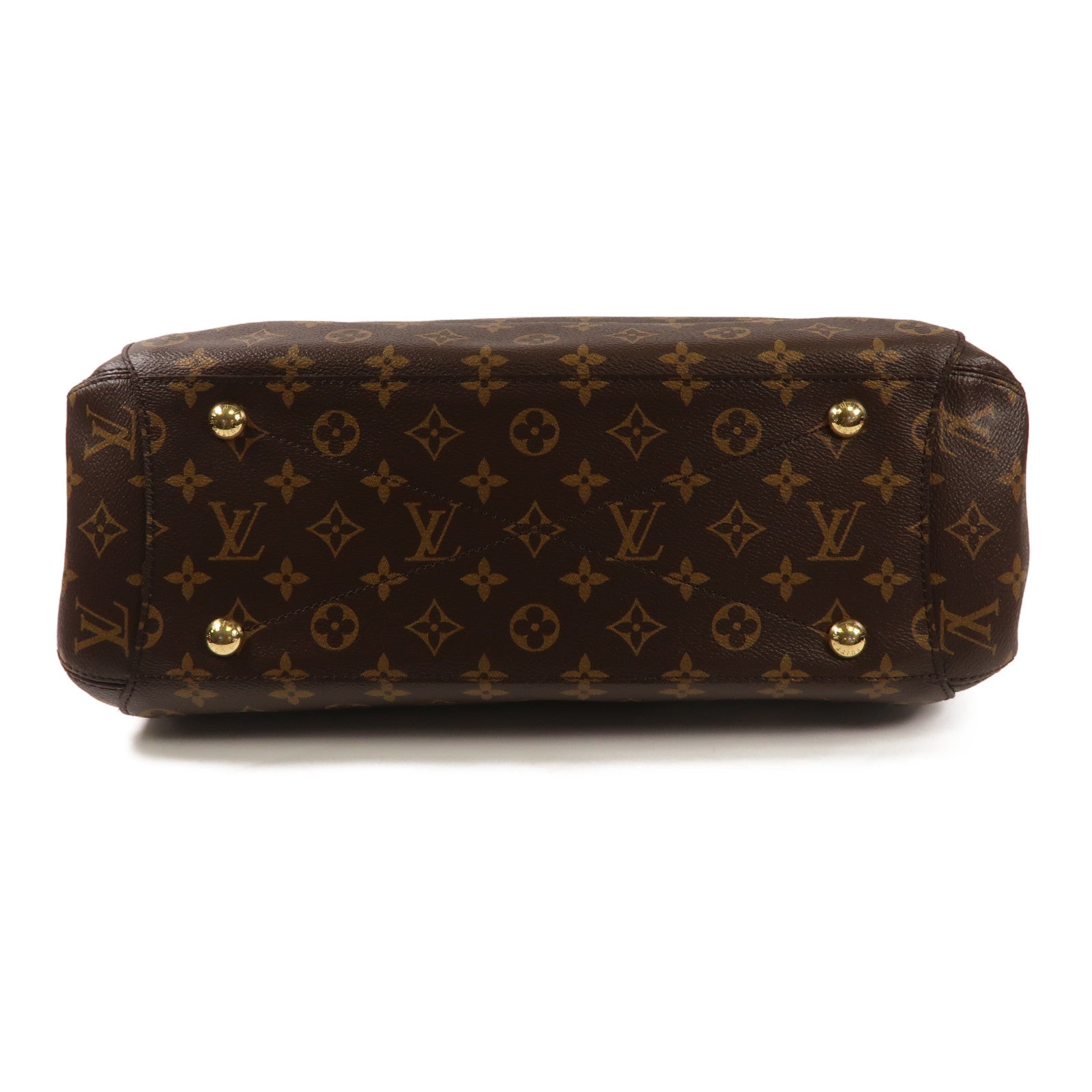 LOUIS VUITTON Monogram Montaigne MM金扣手挽肩背兩用袋
