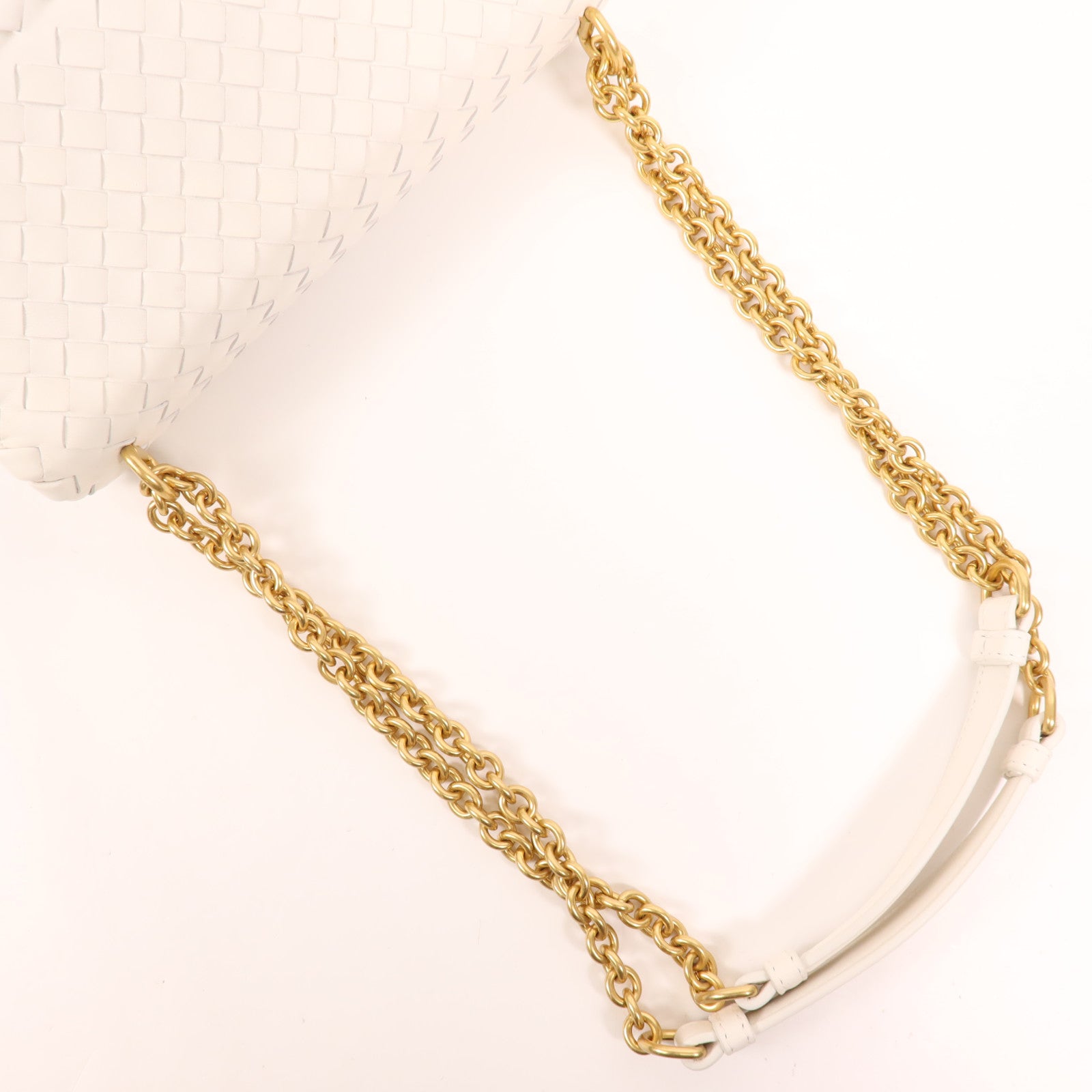 BOTTEGA VENETA 牛皮皮革Shoulder Bag金扣肩背袋
