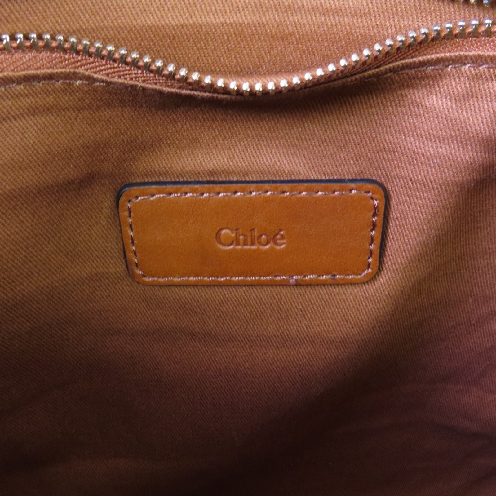 Chloe 帆布New Born Girl Tote金扣肩背袋