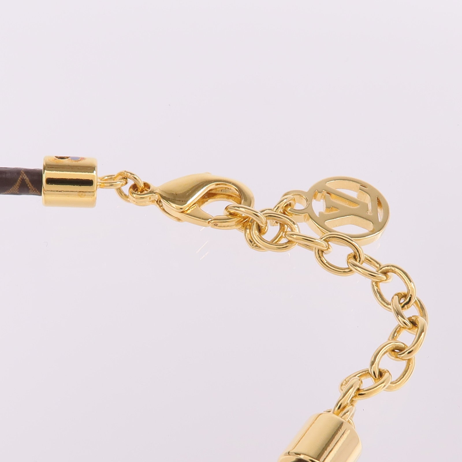 LOUIS VUITTON Monogram/金屬Vivienne Snow Bracelet手鏈