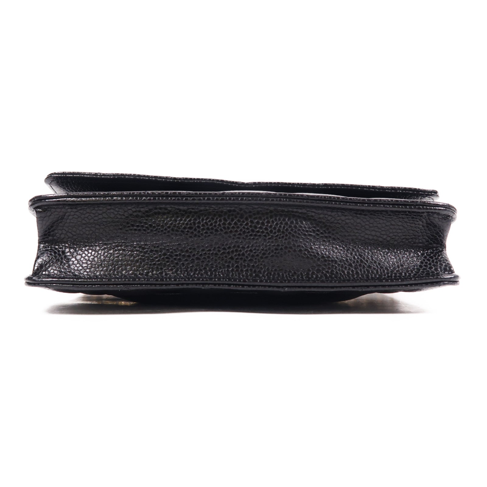 CHANEL 牛皮皮革WOC Wallet On Chain金扣鏈帶肩背袋