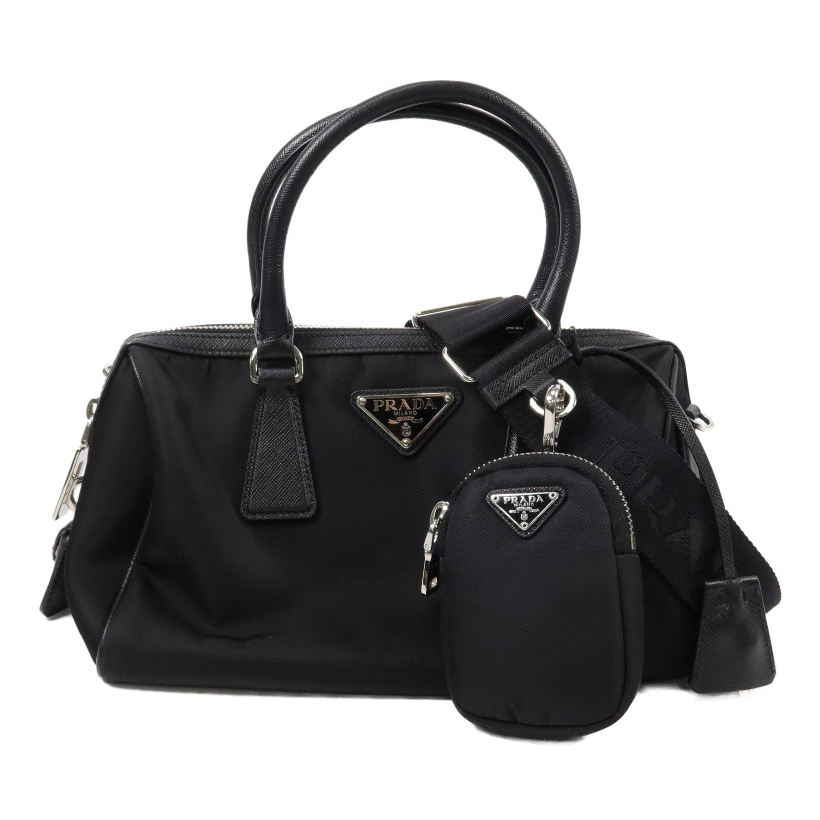 PRADA 尼龍2 Way Shoulder手挽肩背兩用袋