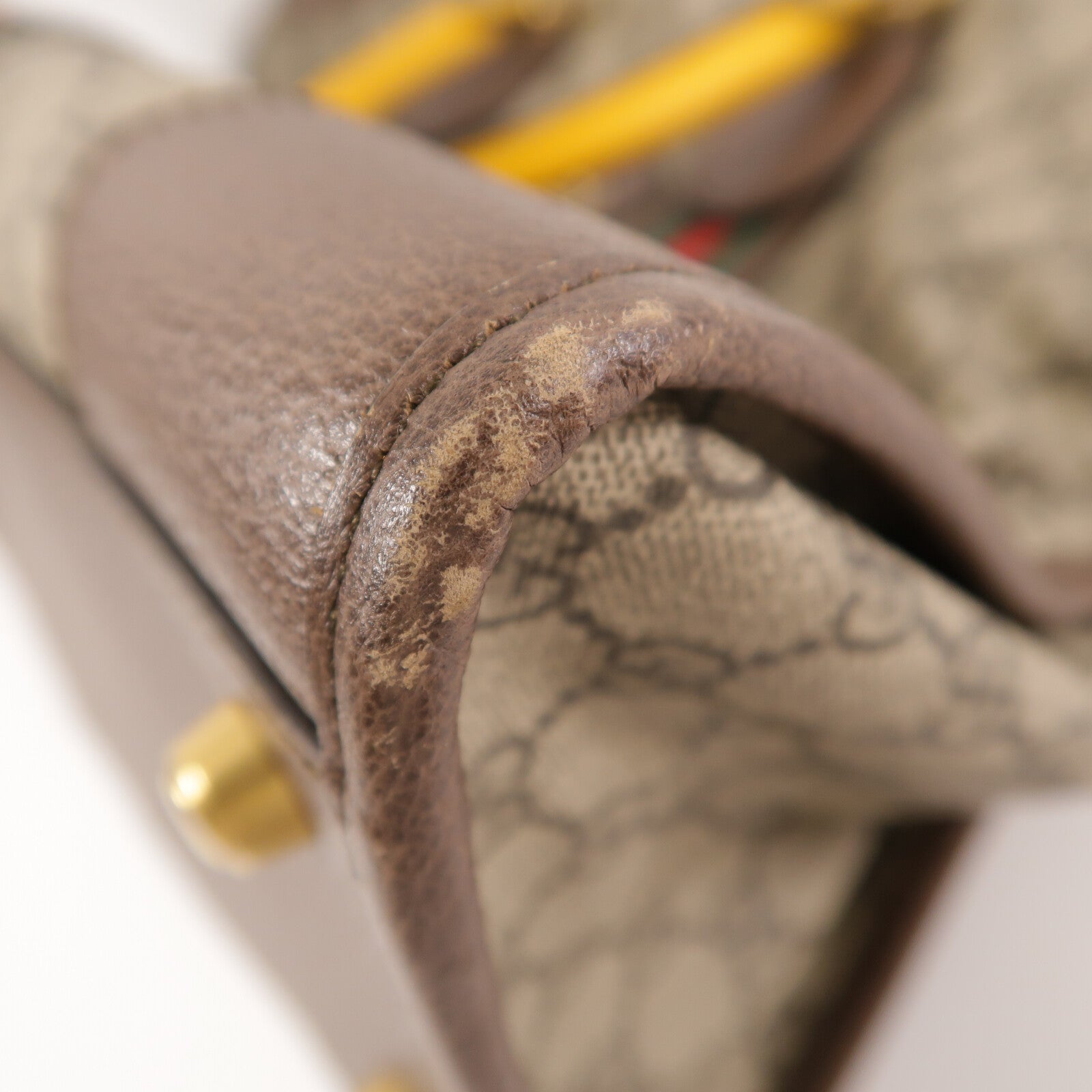 GUCCI 塗層帆布GG Supreme Duffle Bag手挽肩背兩用袋