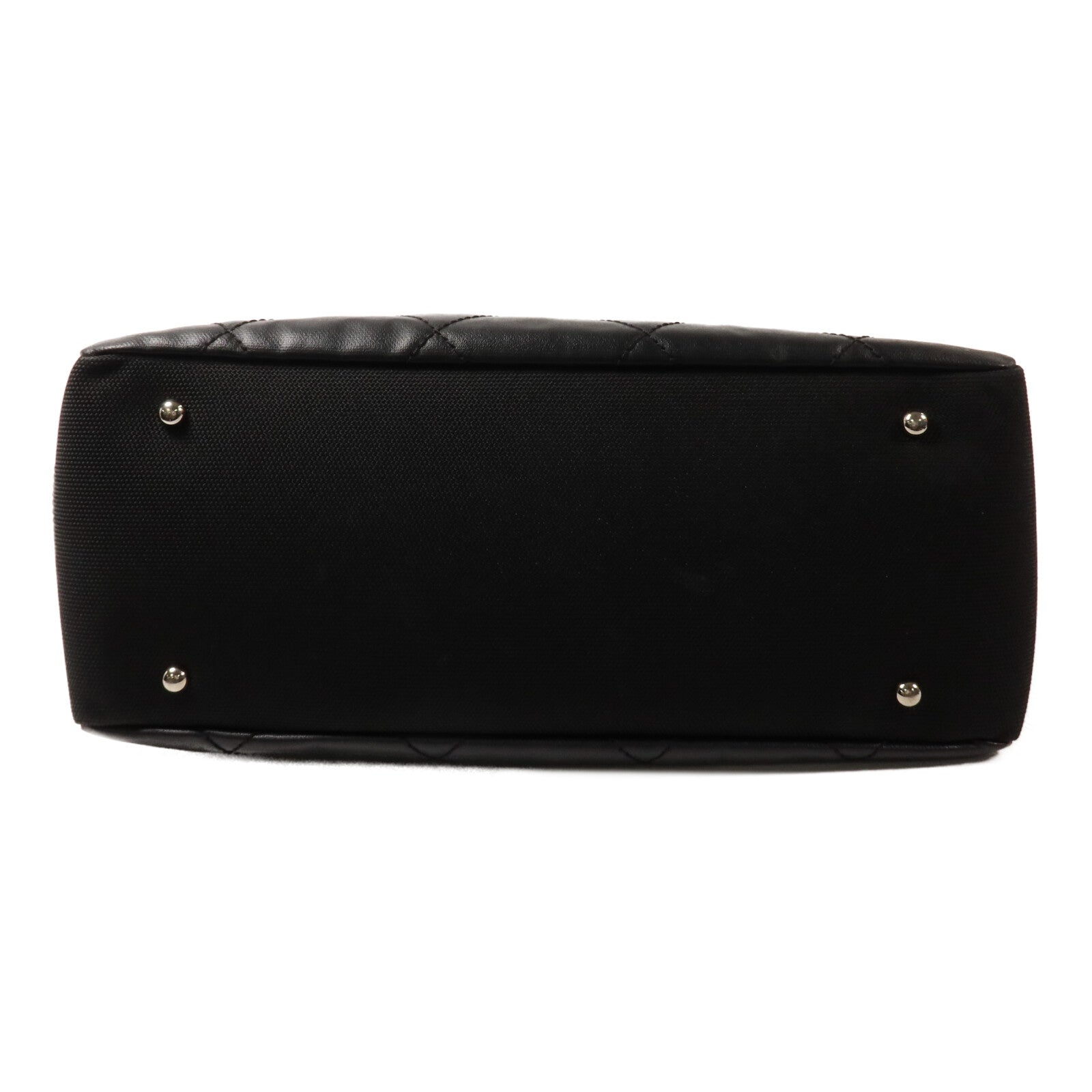 CHANEL 牛皮皮革/塗層帆布Paris Biarritz Tote手挽袋