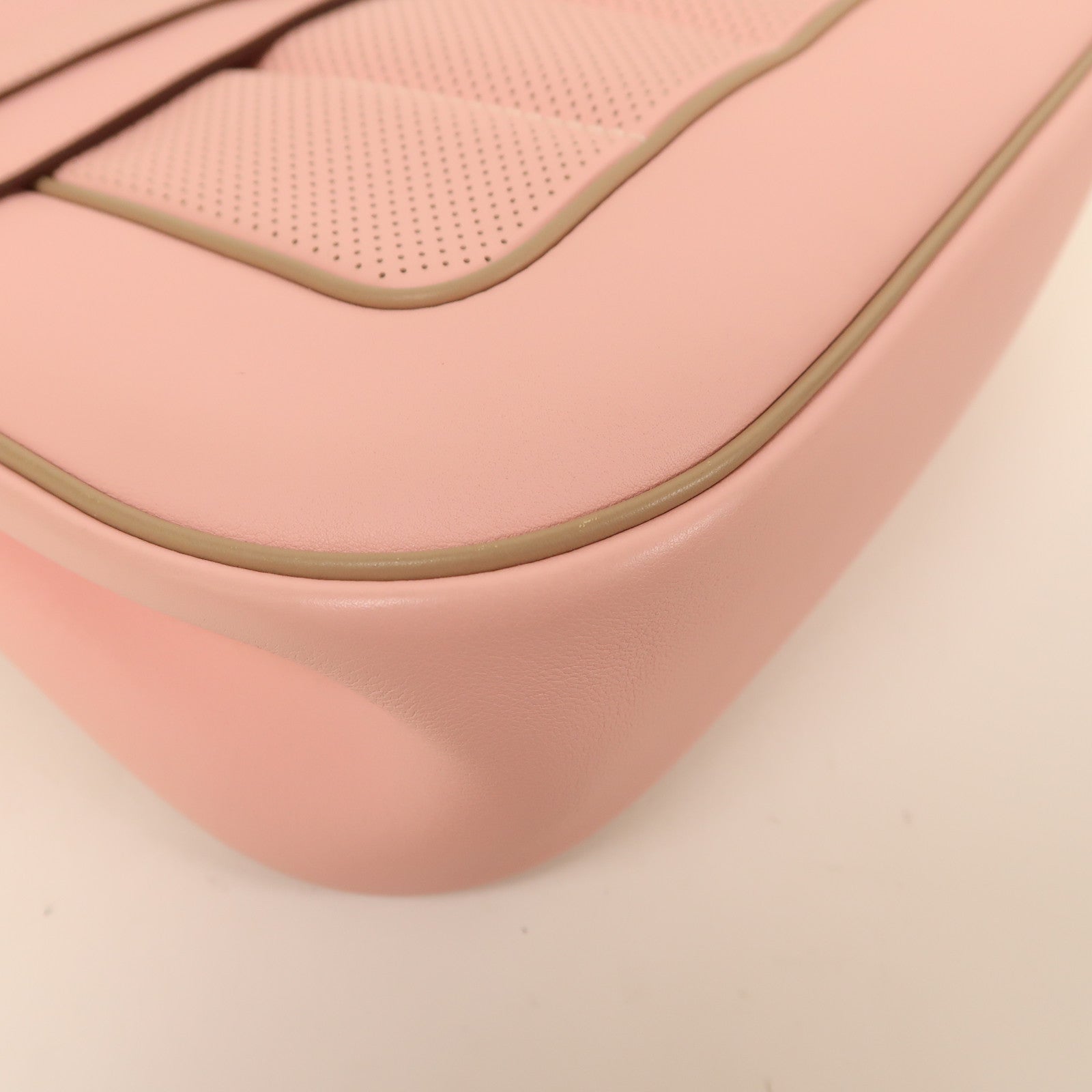 HERMES Swift皮革Berline銀扣肩背袋Rose Sakura/櫻花粉色