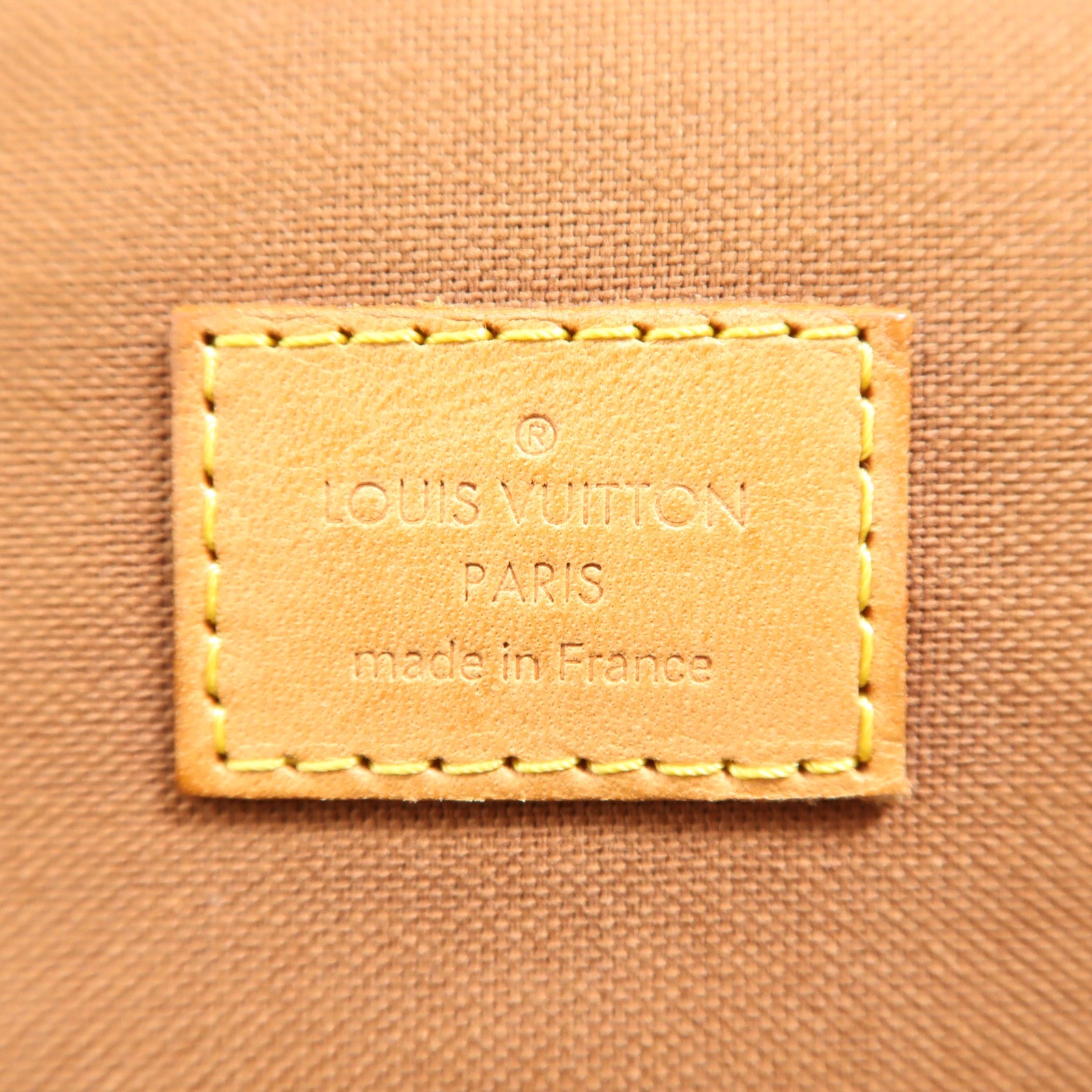 LOUIS VUITTON Monogram Bosphore金扣肩背袋棕色