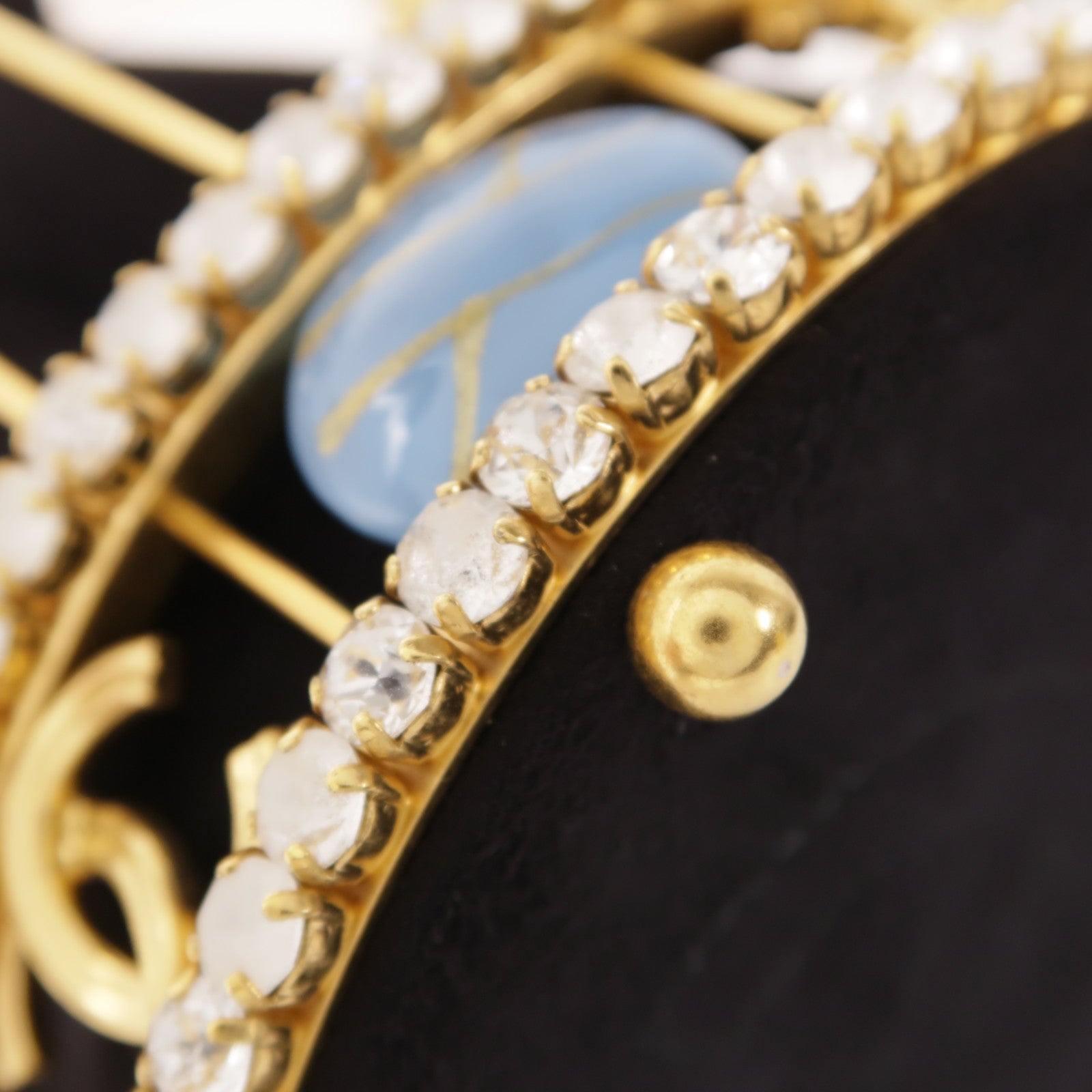 CHANEL 鍍金Bird Cage Chain Hand Bag手挽袋