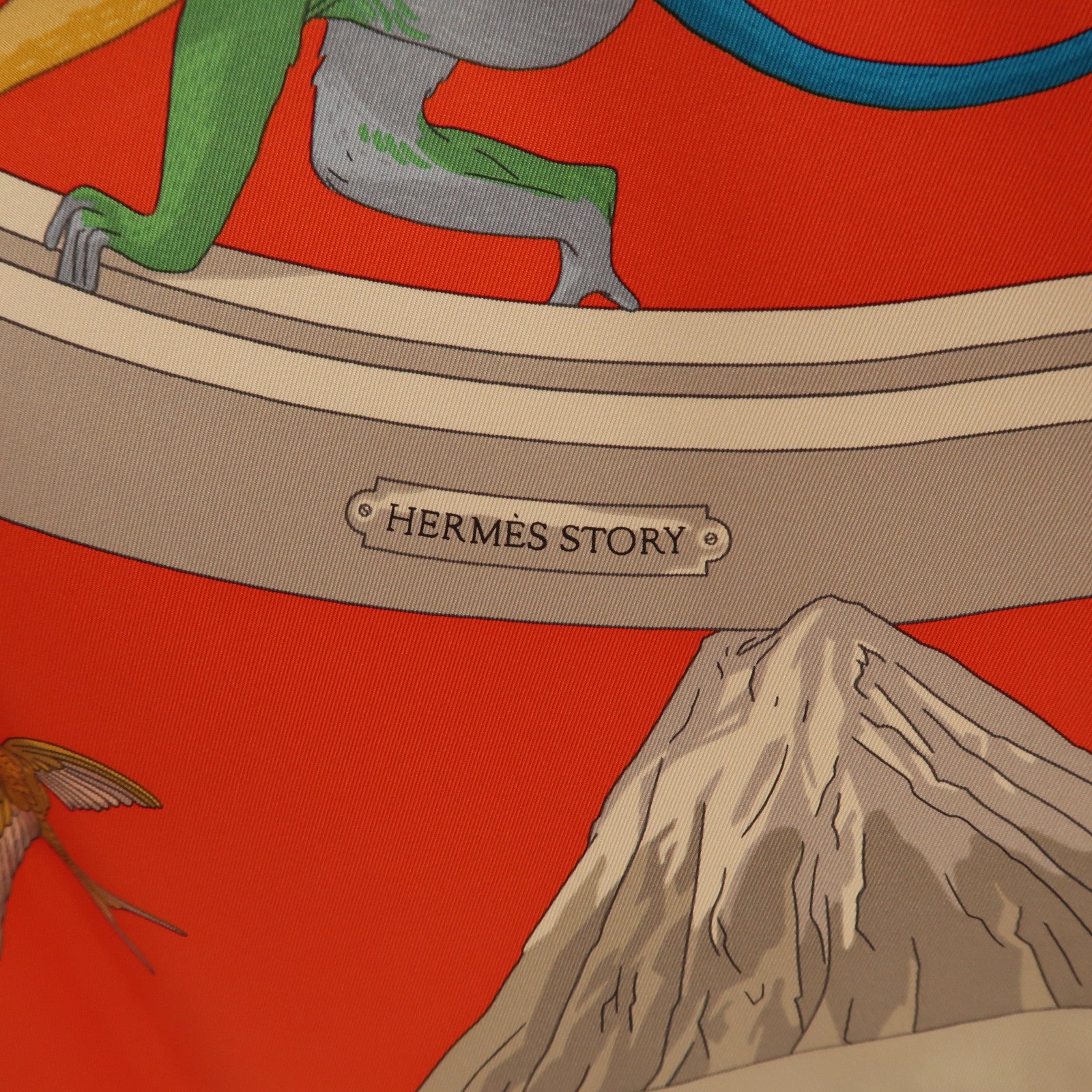 HERMES 絲質Scarf 90x90絲巾