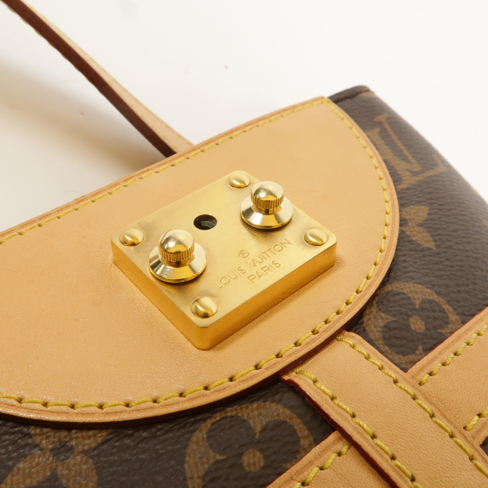 LOUIS VUITTON Monogram Duffle手挽肩背兩用袋