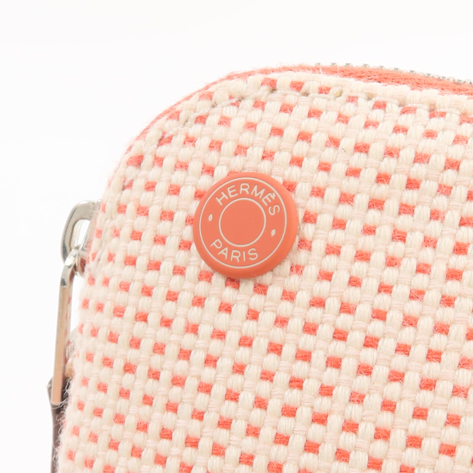 HERMES H Canvas Echappee Case手拿包Vermillon