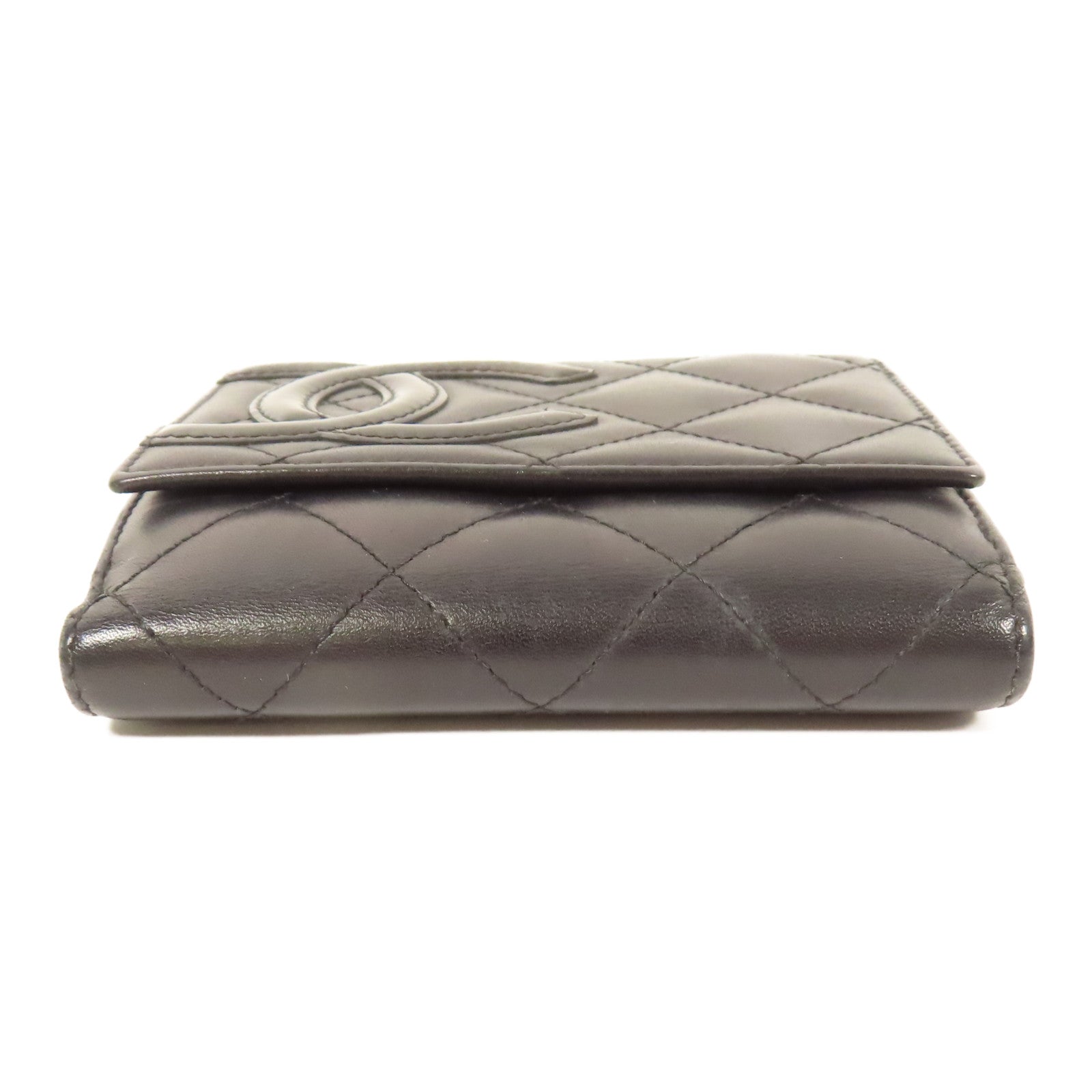 CHANEL 牛皮皮革Fold Wallet錢包
