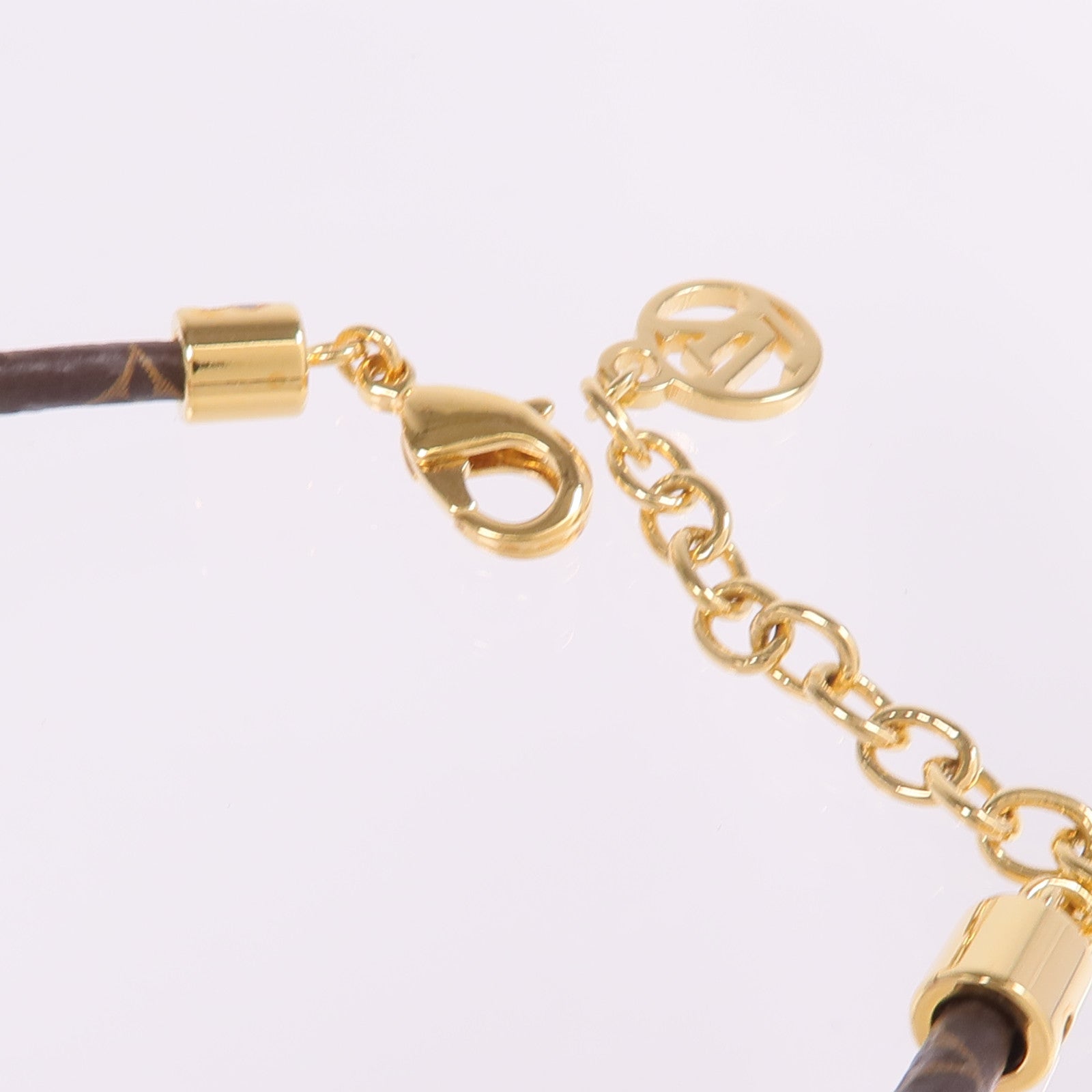LOUIS VUITTON Monogram/金屬Vivienne Snow Bracelet手鏈
