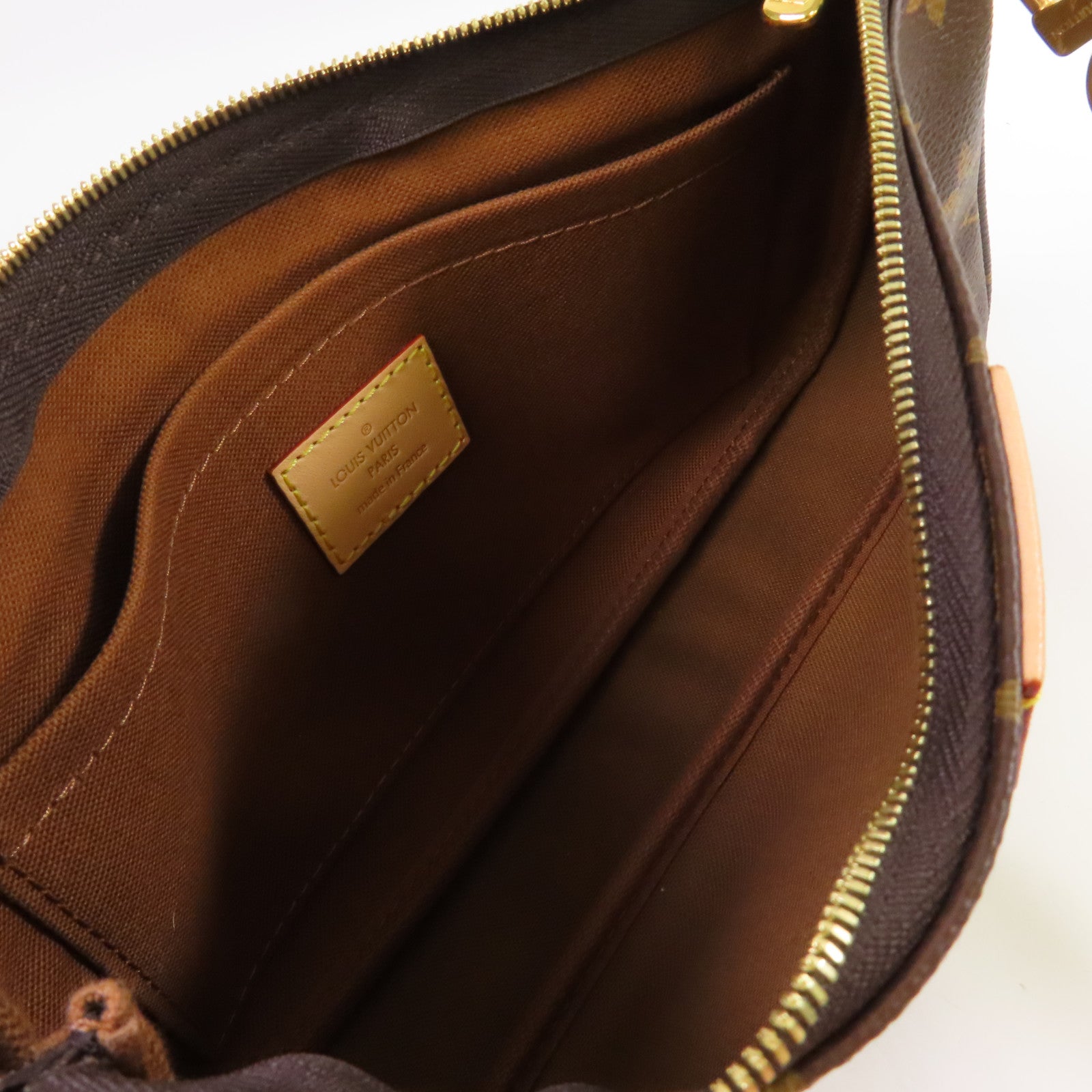 LOUIS VUITTON Monogram Multi Pochette Accessoires Shoulder Bag金扣肩背袋啡色