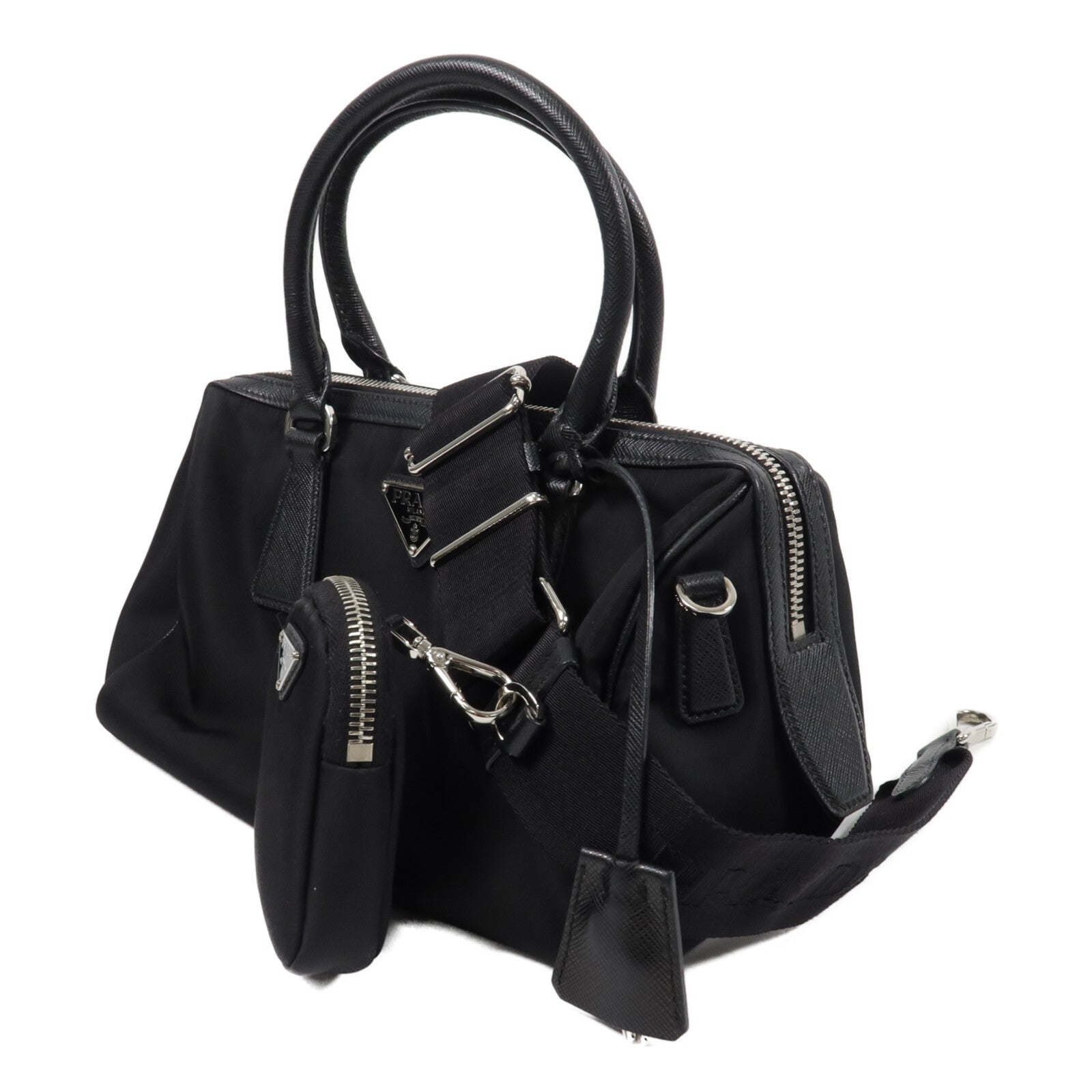 PRADA 尼龍2 Way Shoulder手挽肩背兩用袋
