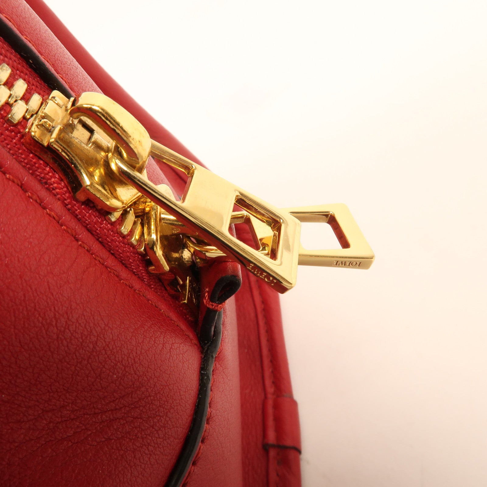 LOEWE 牛皮皮革Amazona Bag金扣手挽肩背兩用袋