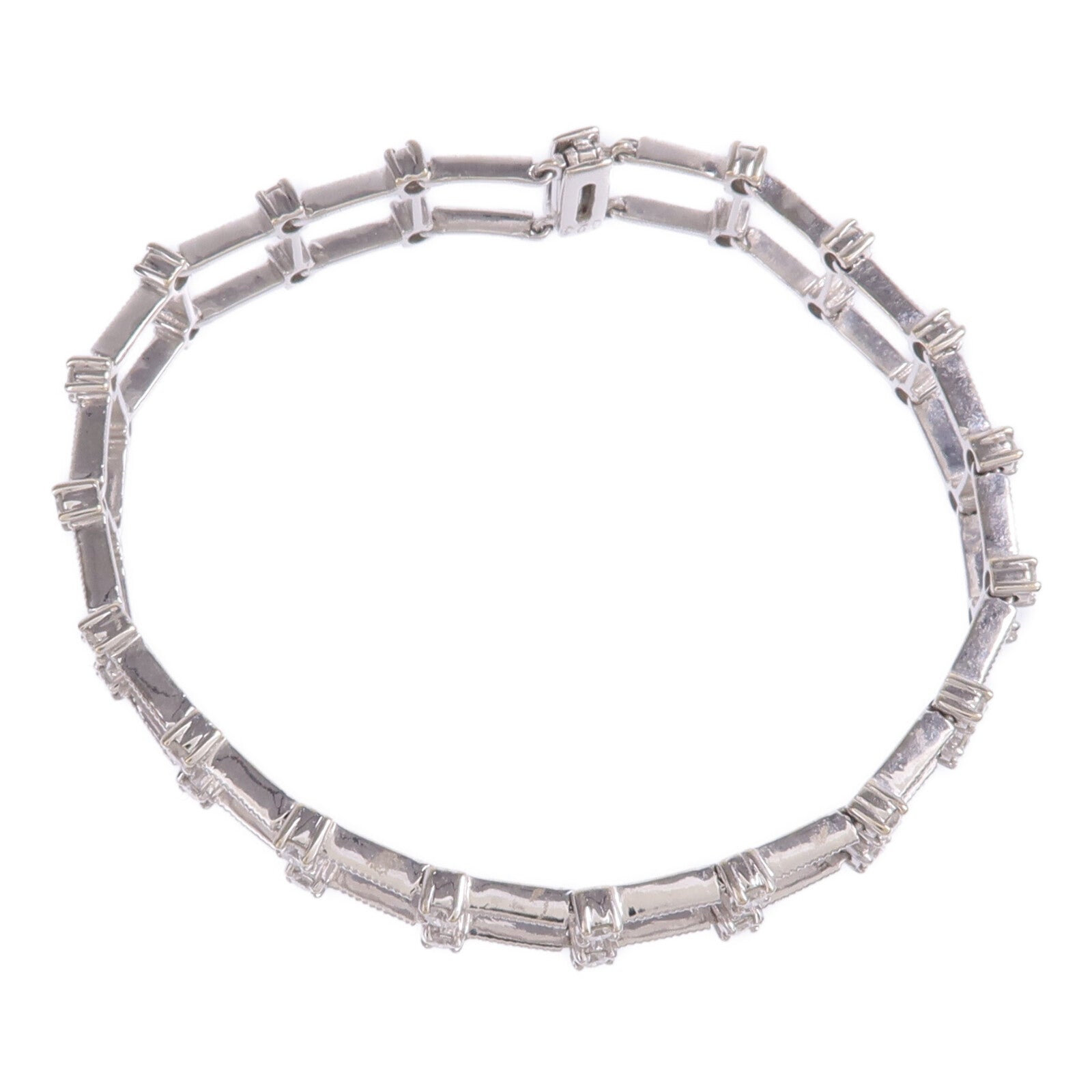 JEWELRY 【激減優惠】18K白金Diamond Bracelet鑽石手鏈