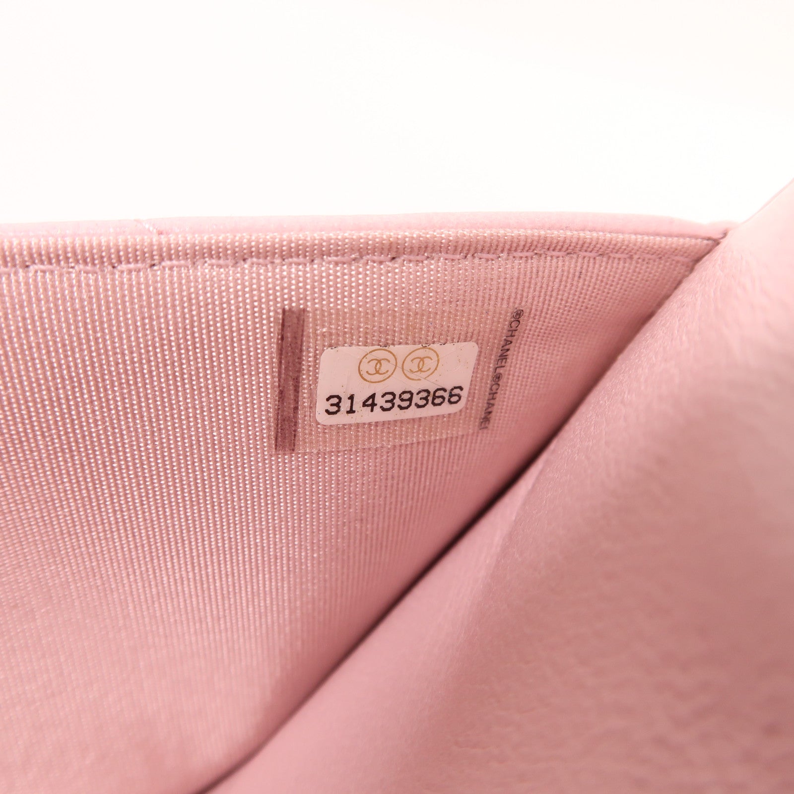 CHANEL 羊皮皮革19 WOC Wallet On Chain鏈帶手挽肩背兩用袋