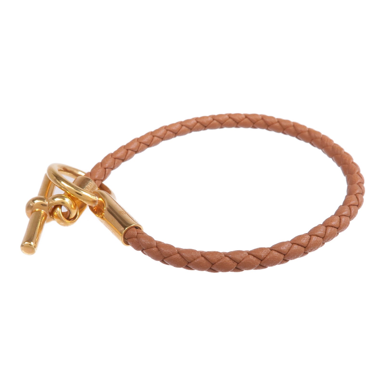 HERMES Swift皮革Glenam H Trio Bracelet手鐲
