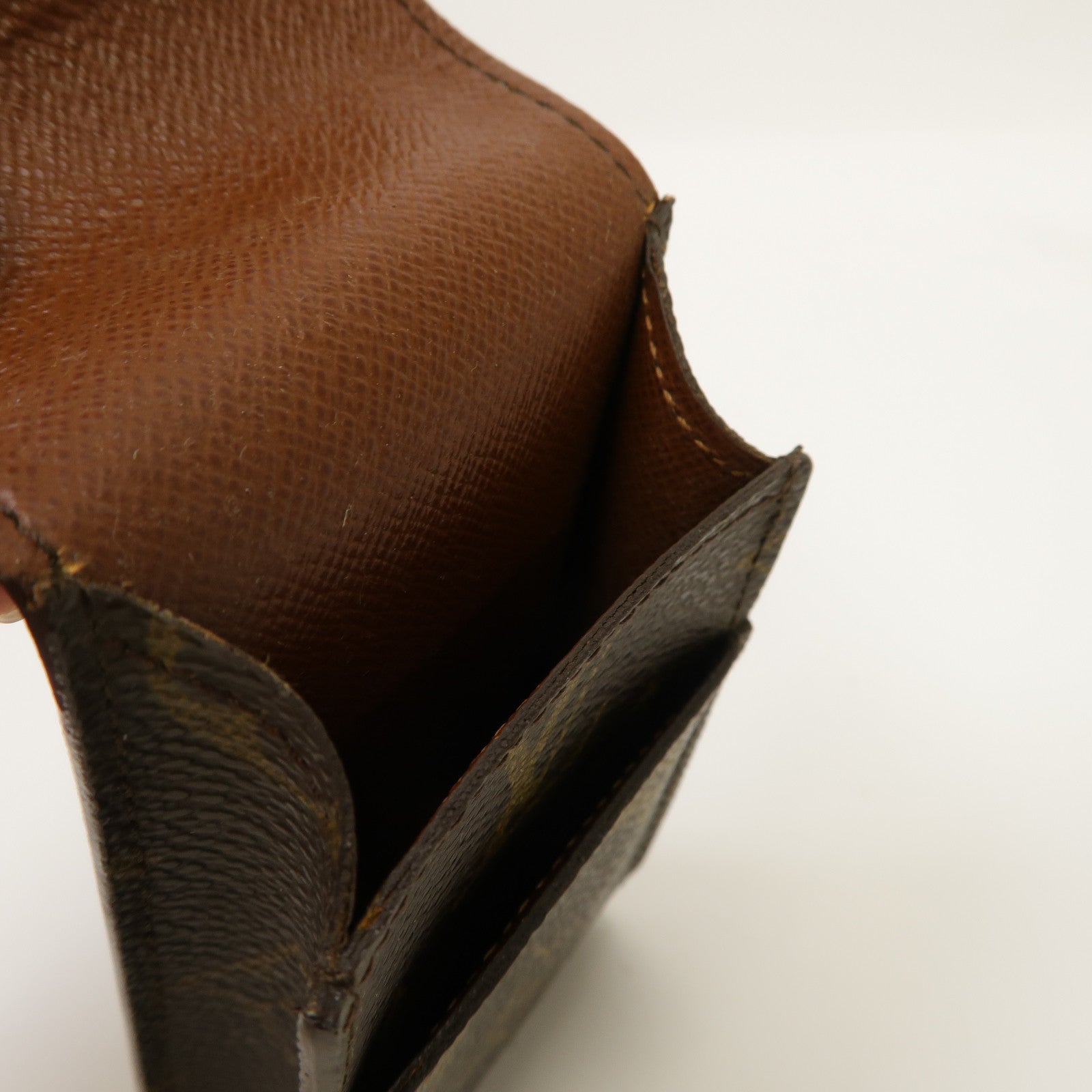 LOUIS VUITTON Monogram Etui Cigarettes Case煙盒啡色