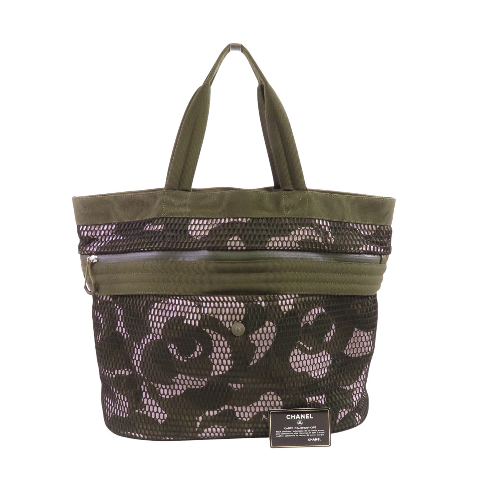 CHANEL 尼龍Tote Bag肩背袋