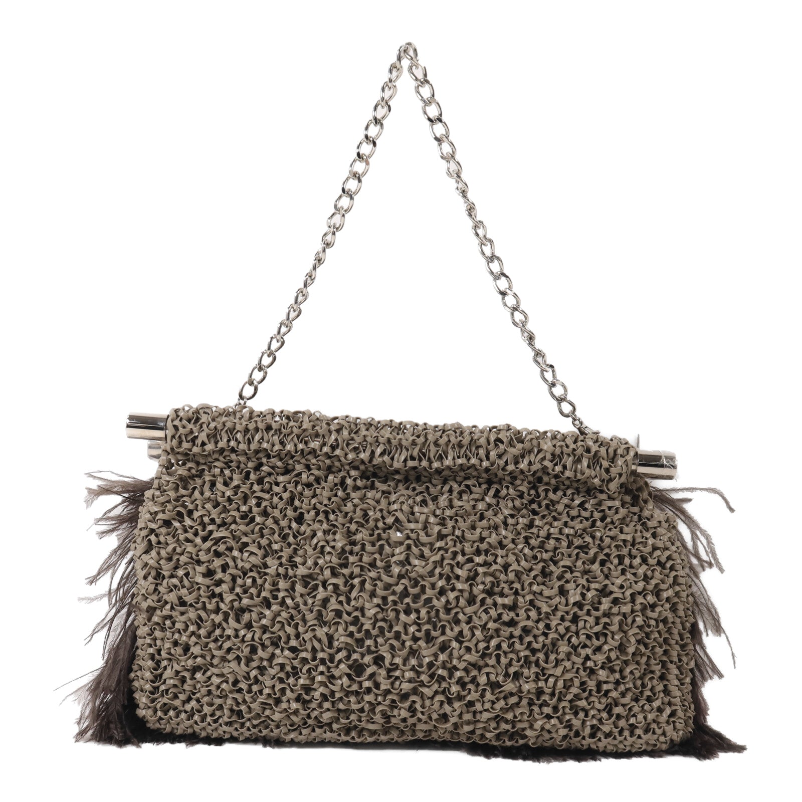ANTEPRIMA PVC Shoulder Bag鏈帶手挽肩背兩用袋
