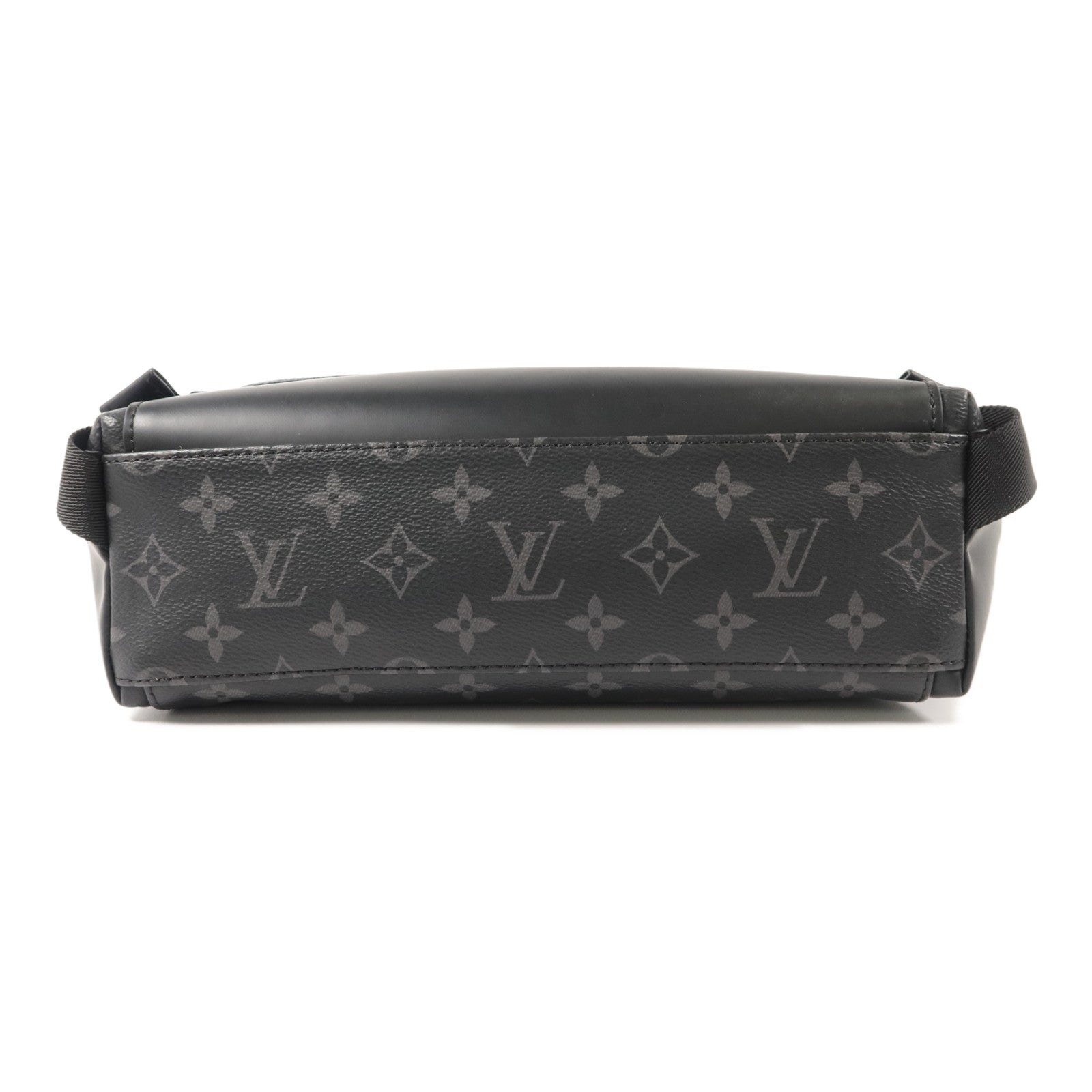 LOUIS VUITTON Monogram Eclipse Messenger PM Voyager肩背袋