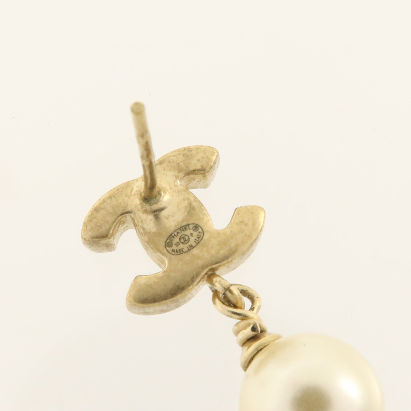 CHANEL 金屬/PVC Earrings耳環