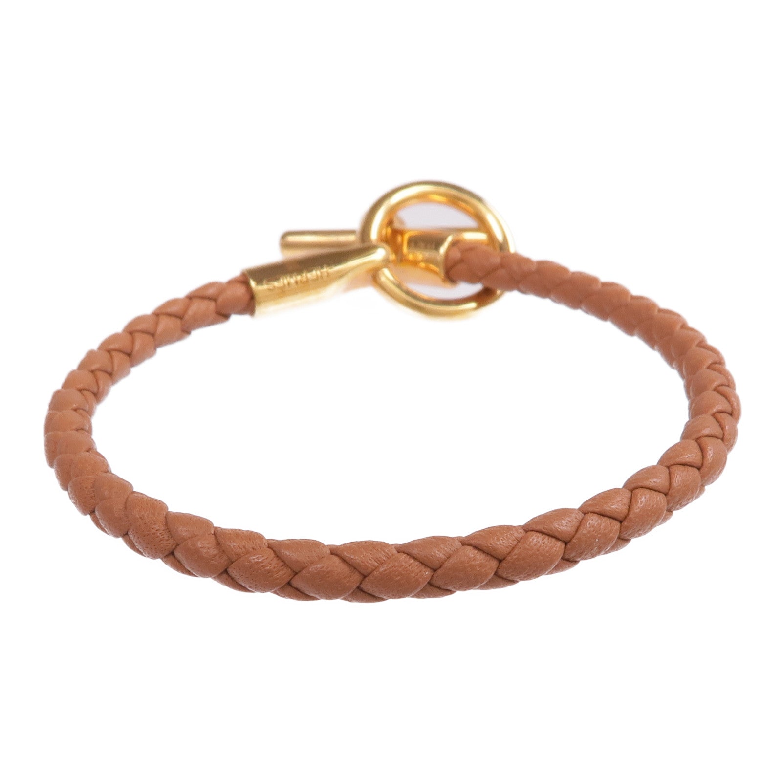 HERMES Swift皮革Glenam H Trio Bracelet手鐲