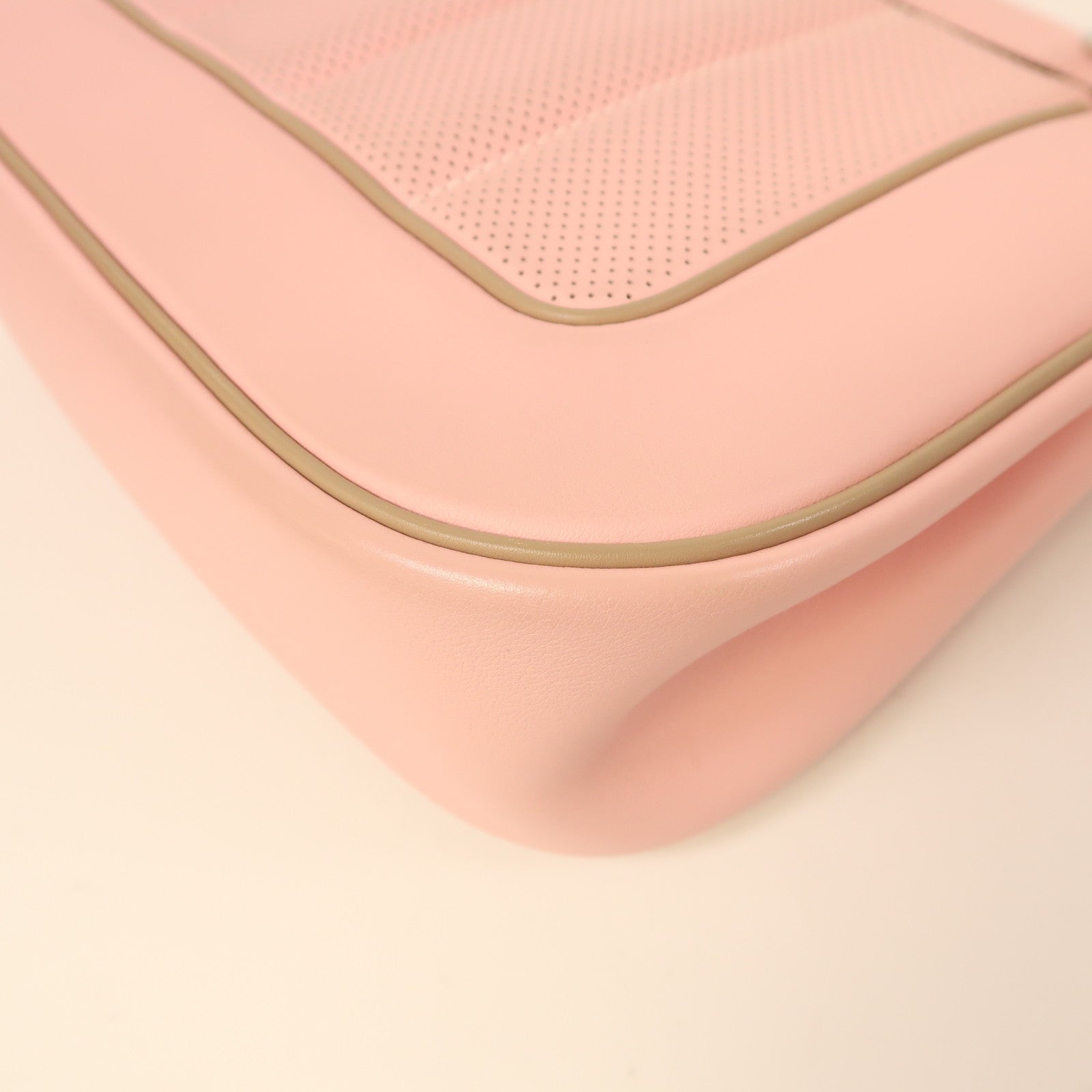 HERMES Swift皮革Berline銀扣肩背袋Rose Sakura/櫻花粉色
