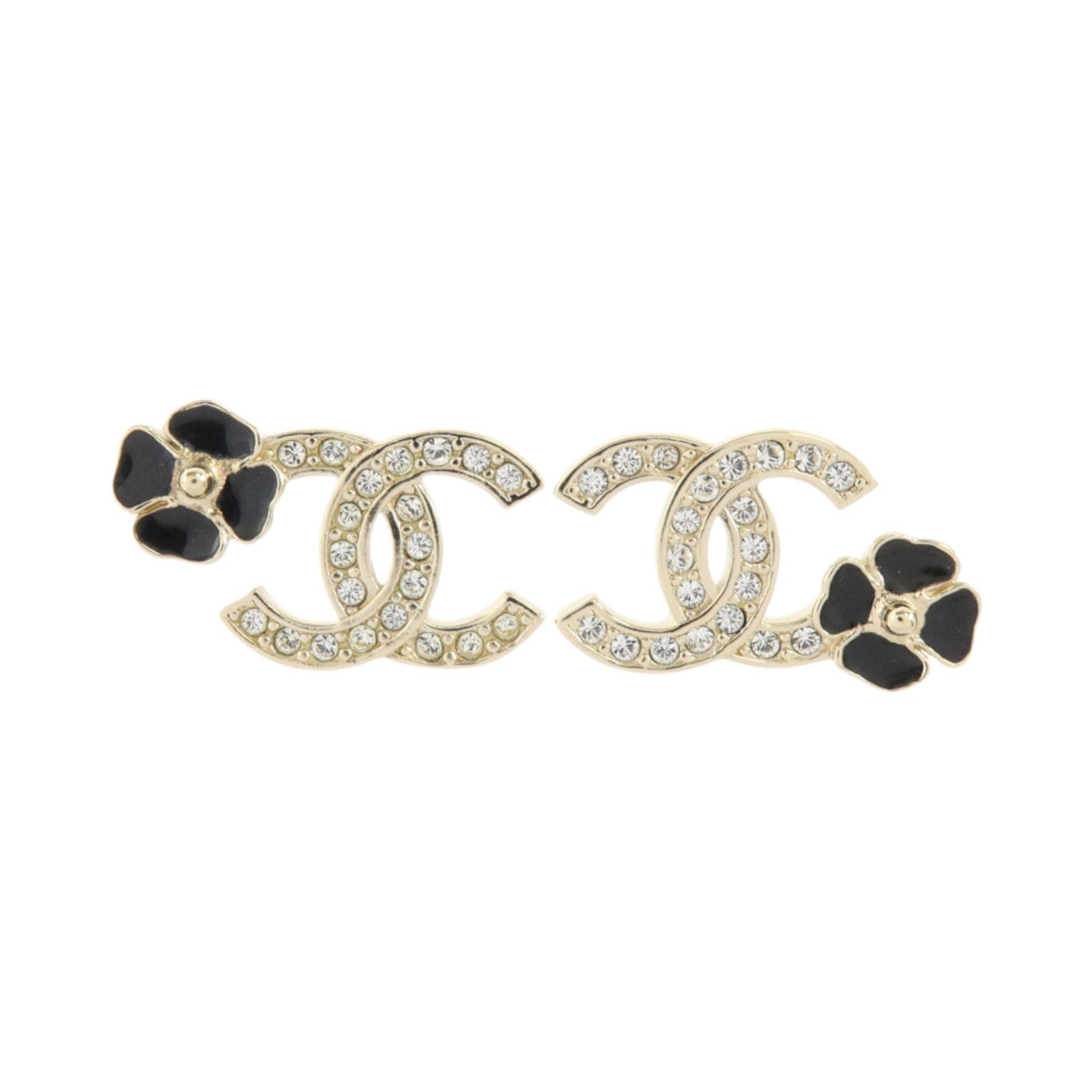 CHANEL 金屬/琺瑯Earrings耳環