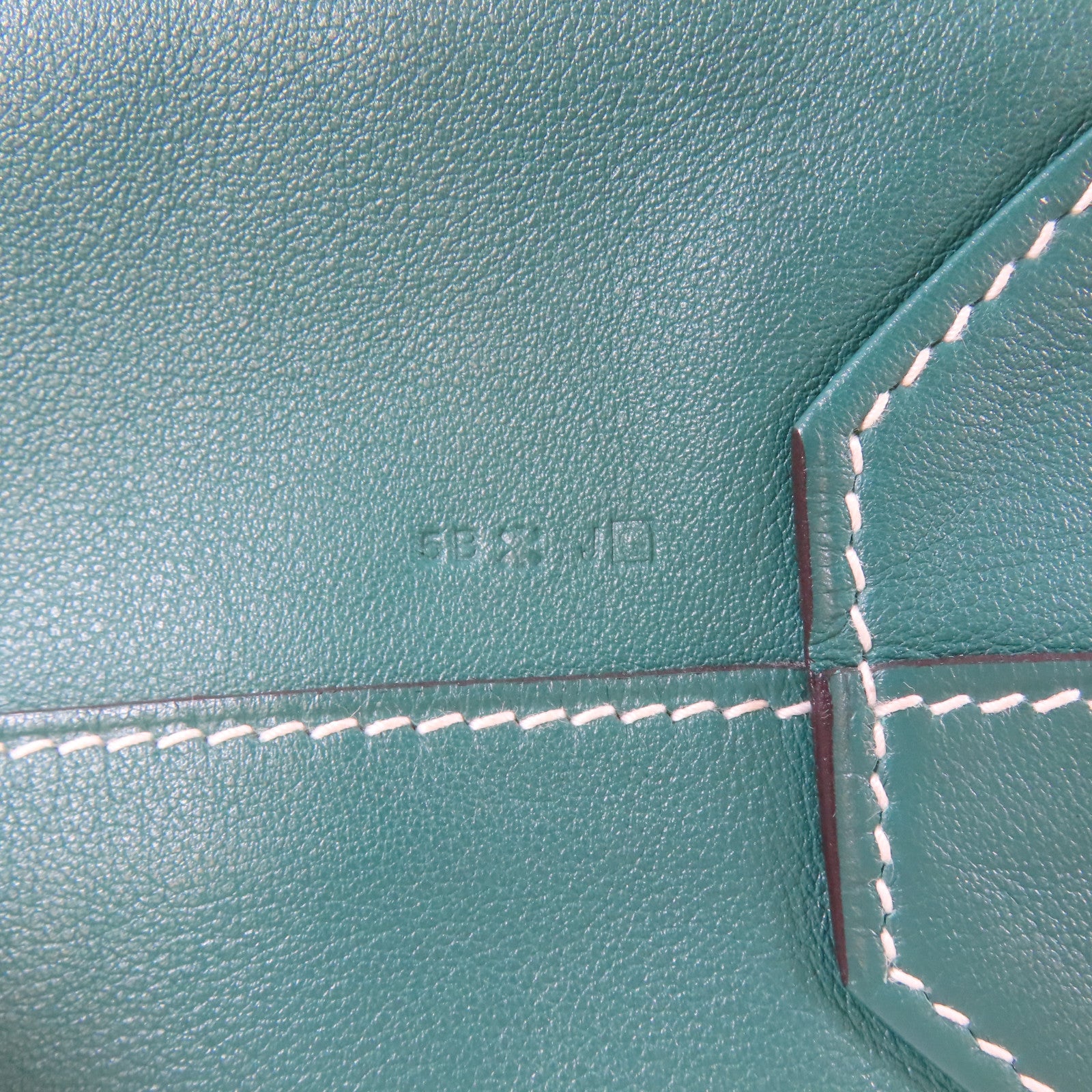 HERMES 【激減優惠】Swift皮革Double Sens肩背袋綠色