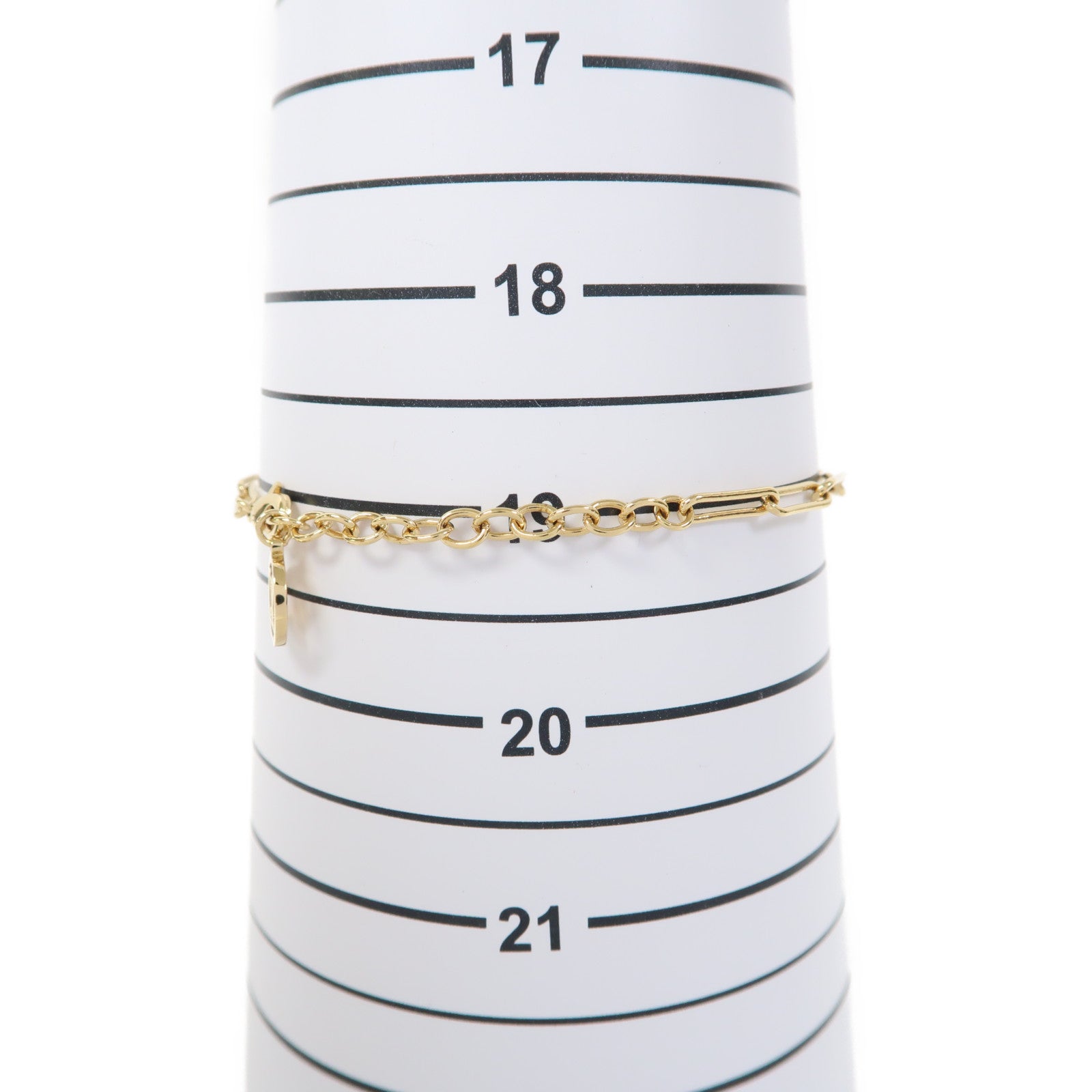 LOUIS VUITTON 金屬Brasserie Roman Holiday Bracelet手鏈金色